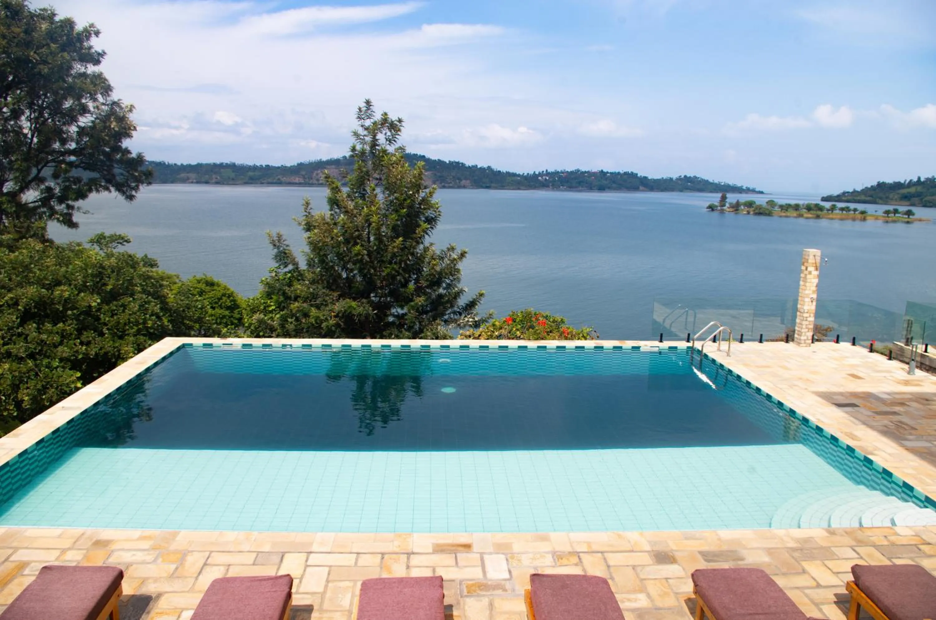 Lake view in Umutuzo Lodge Kivu Lake
