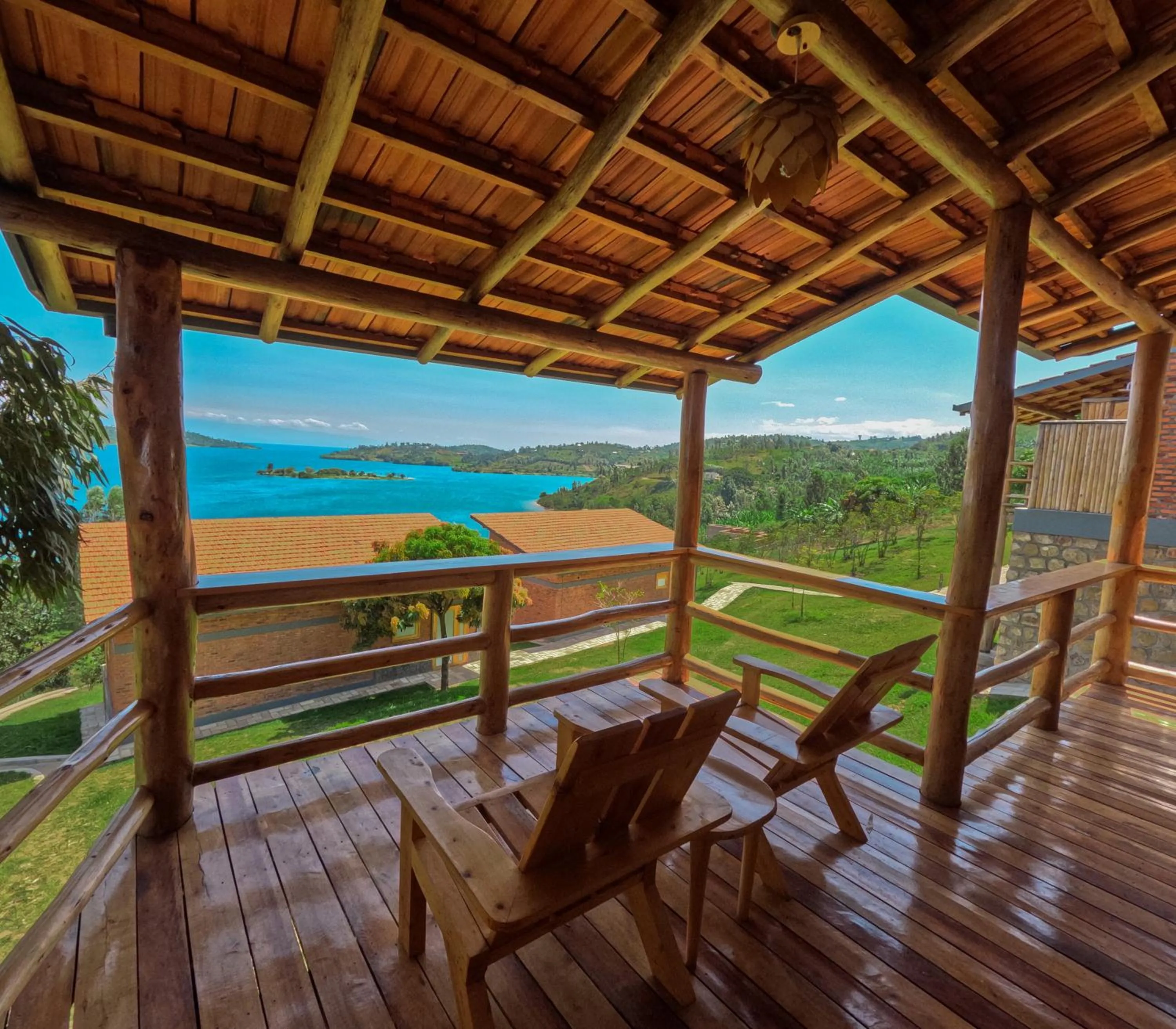 View (from property/room) in Umutuzo Lodge Kivu Lake