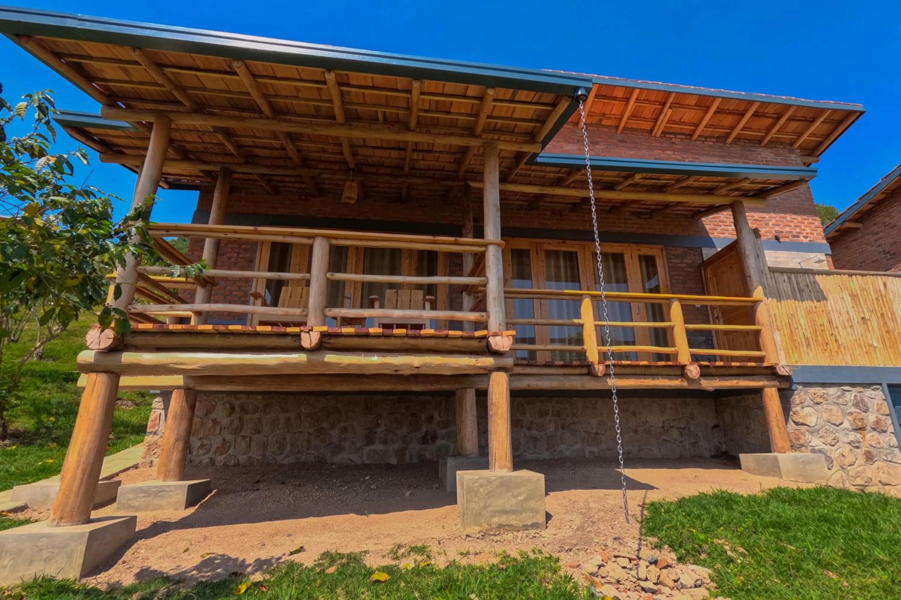 Property building in Umutuzo Lodge Kivu Lake