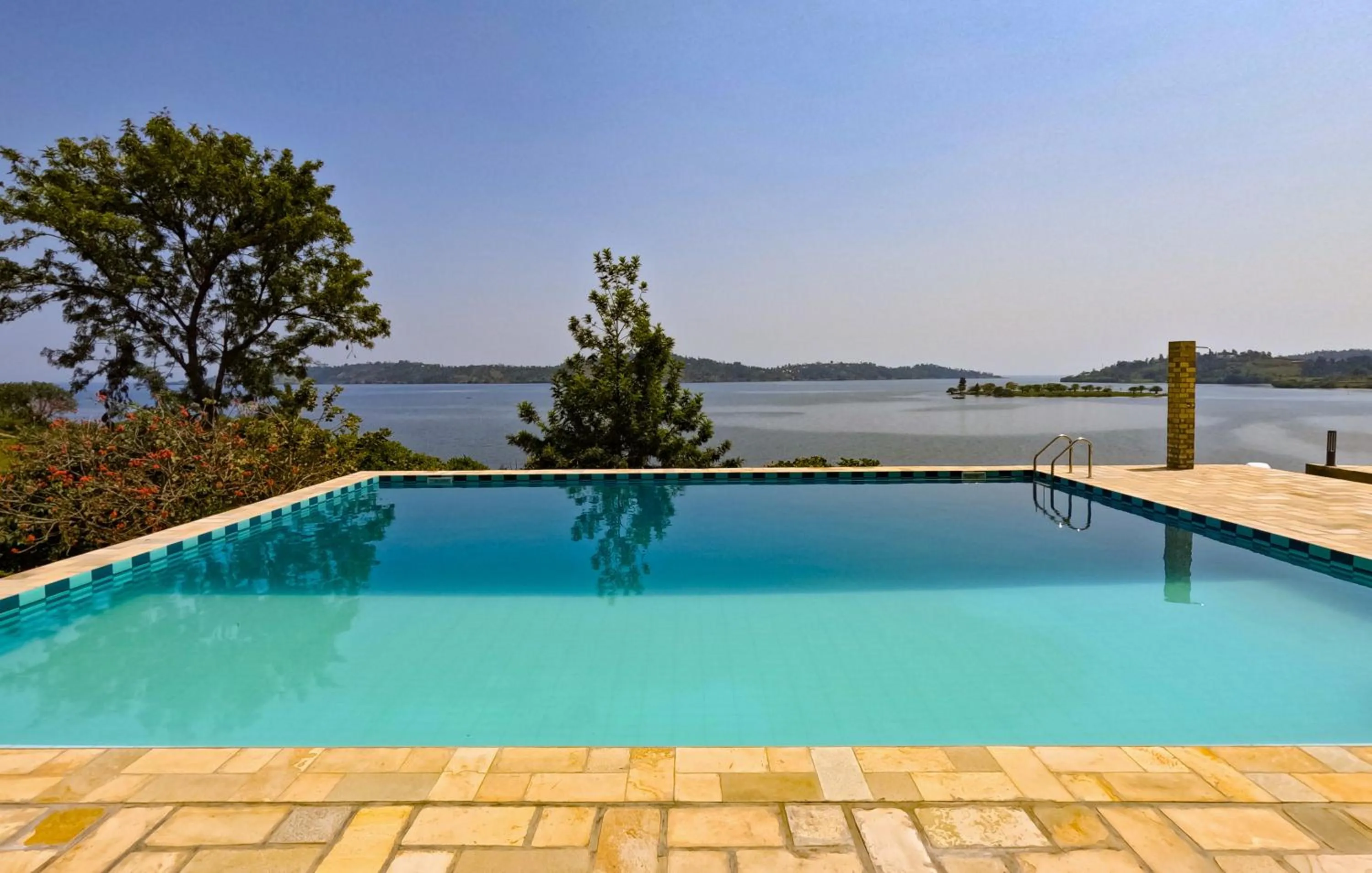 Lake view in Umutuzo Lodge Kivu Lake