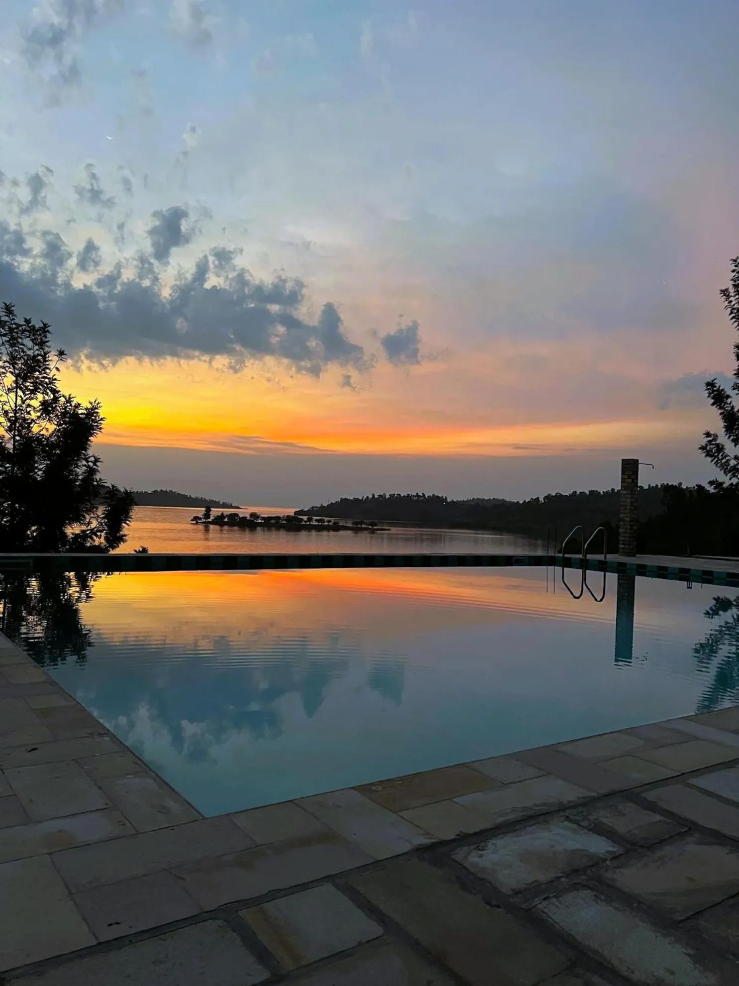 Lake view in Umutuzo Lodge Kivu Lake