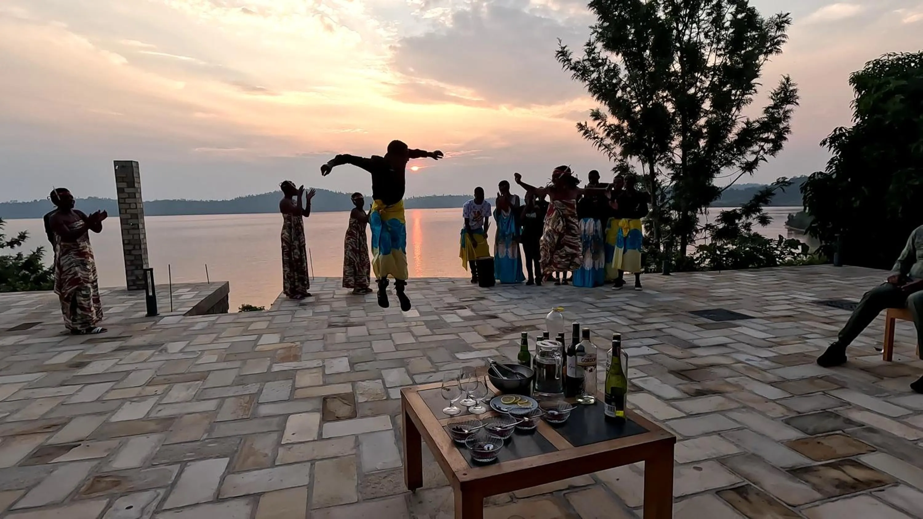 Property building in Umutuzo Lodge Kivu Lake