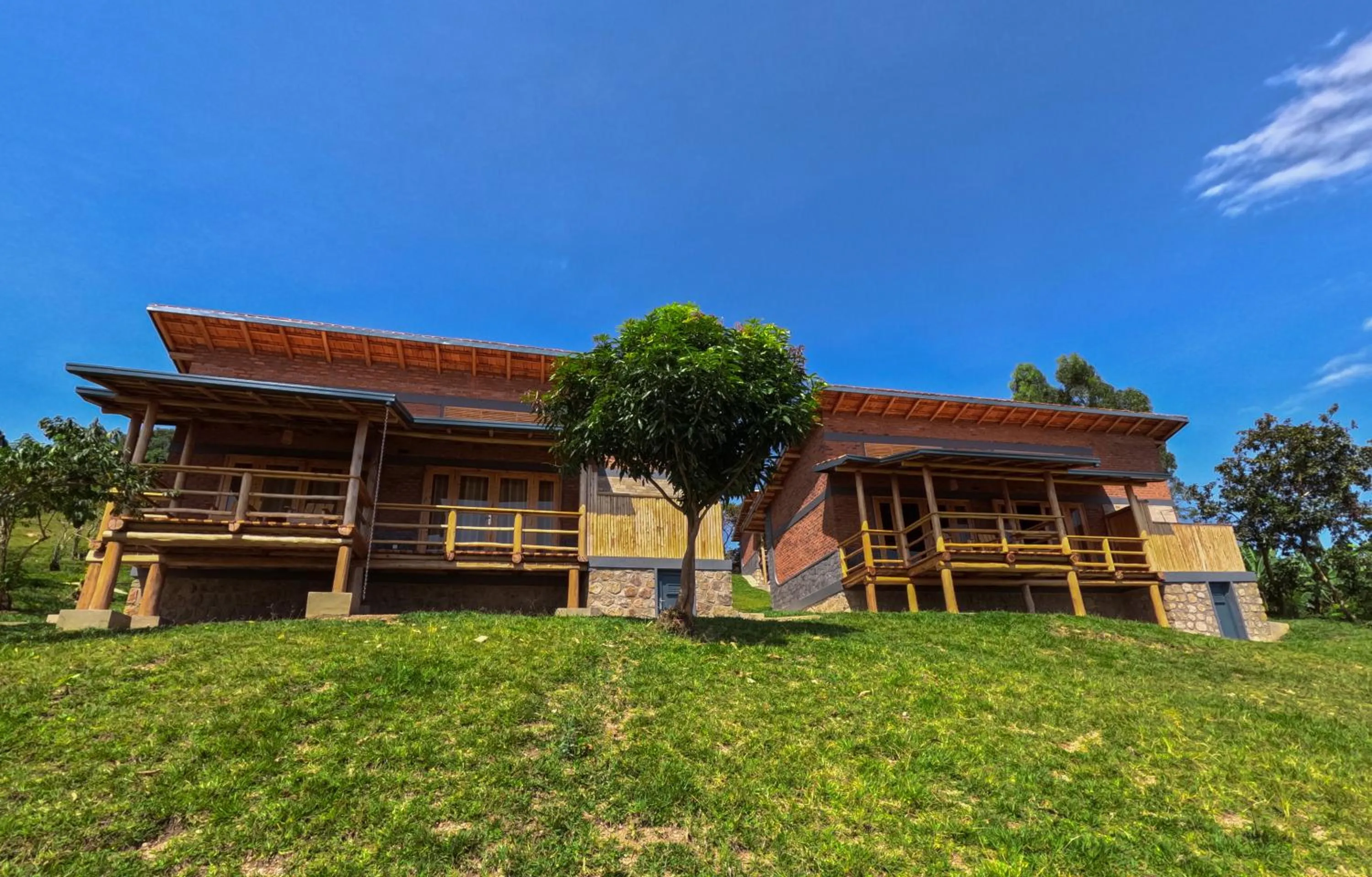 Property building in Umutuzo Lodge Kivu Lake