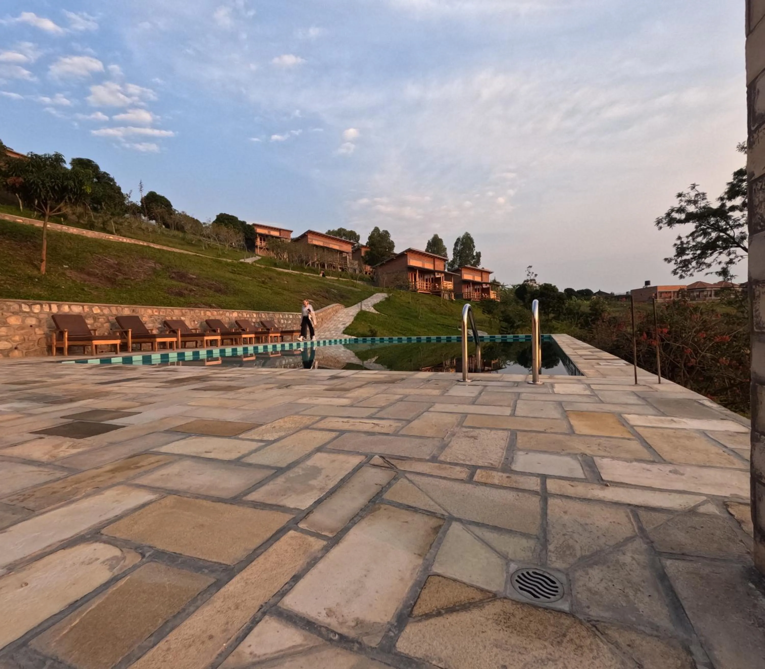 Property building in Umutuzo Lodge Kivu Lake