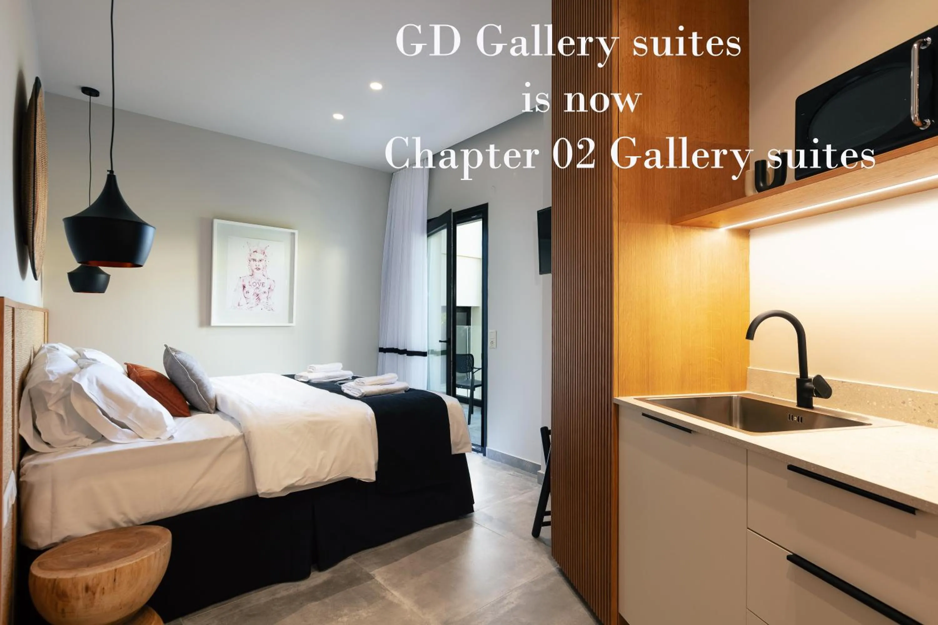 Bedroom, Bed in Chapter 02 Gallery Suites
