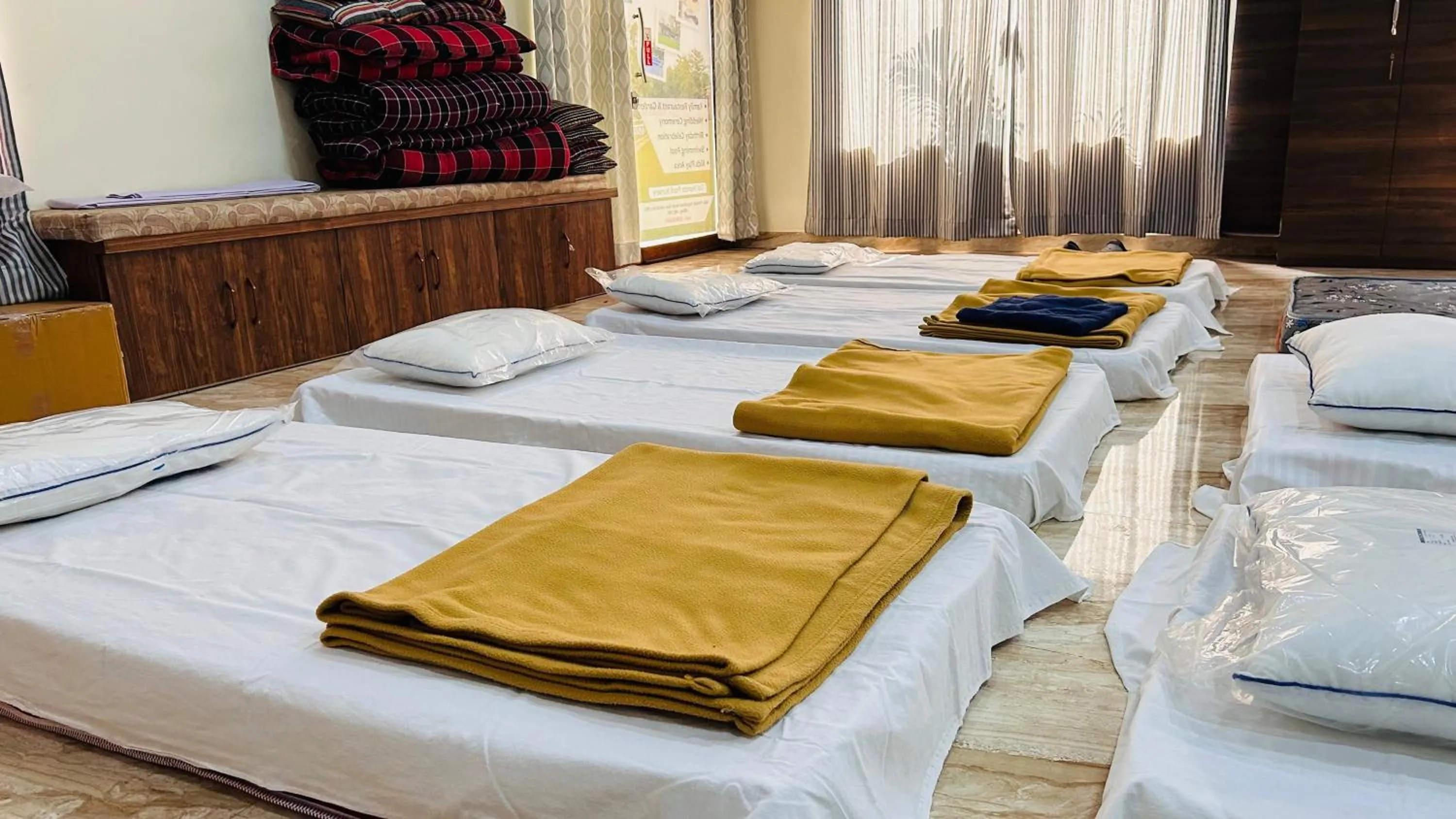 Photo of the whole room, Bed in Ashoka Lawns and Resort