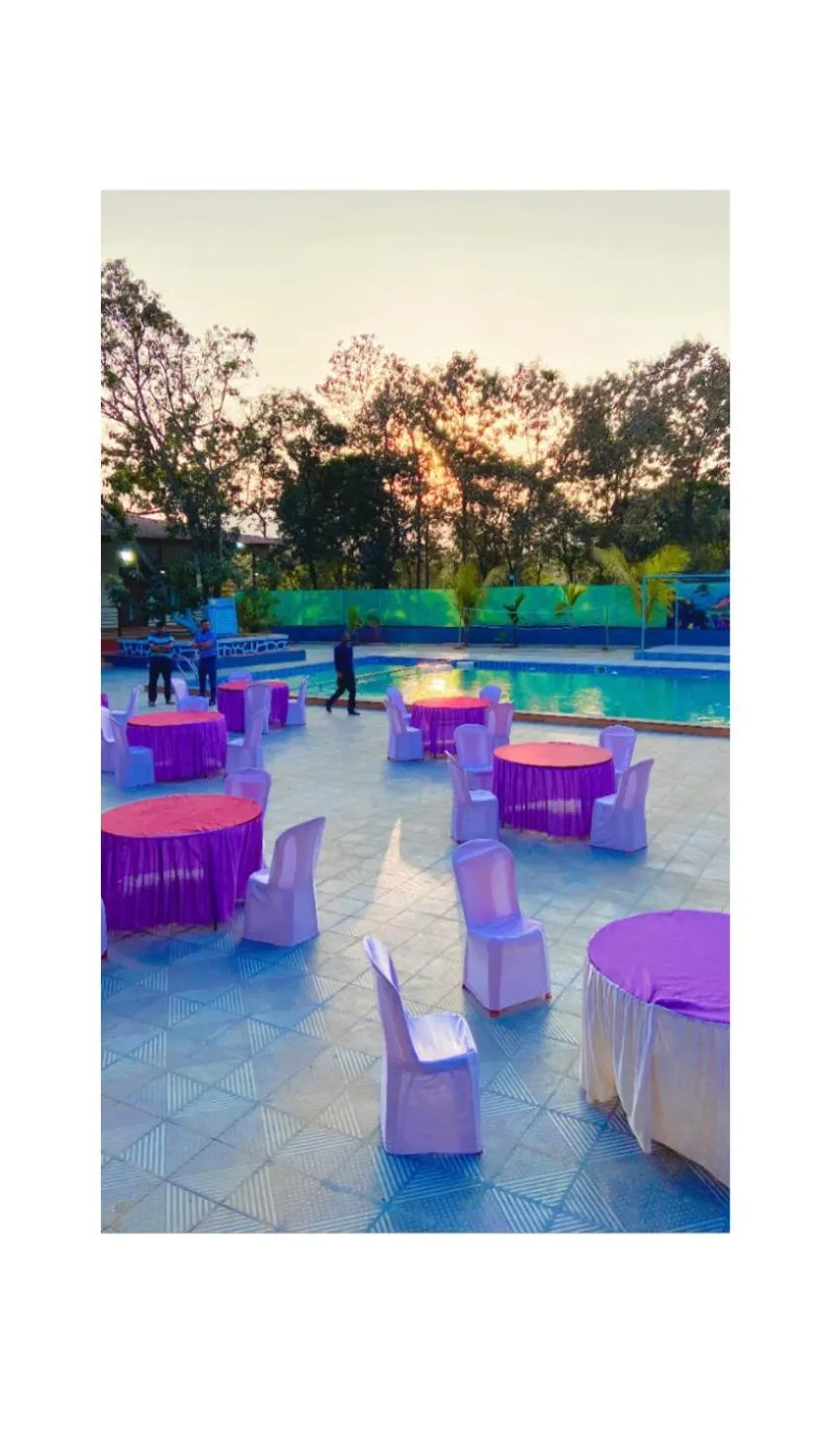 Pool view in Ashoka Lawns and Resort