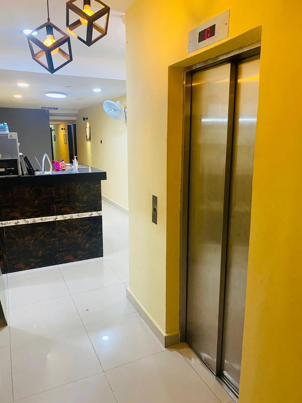 elevator in RAS Hotel