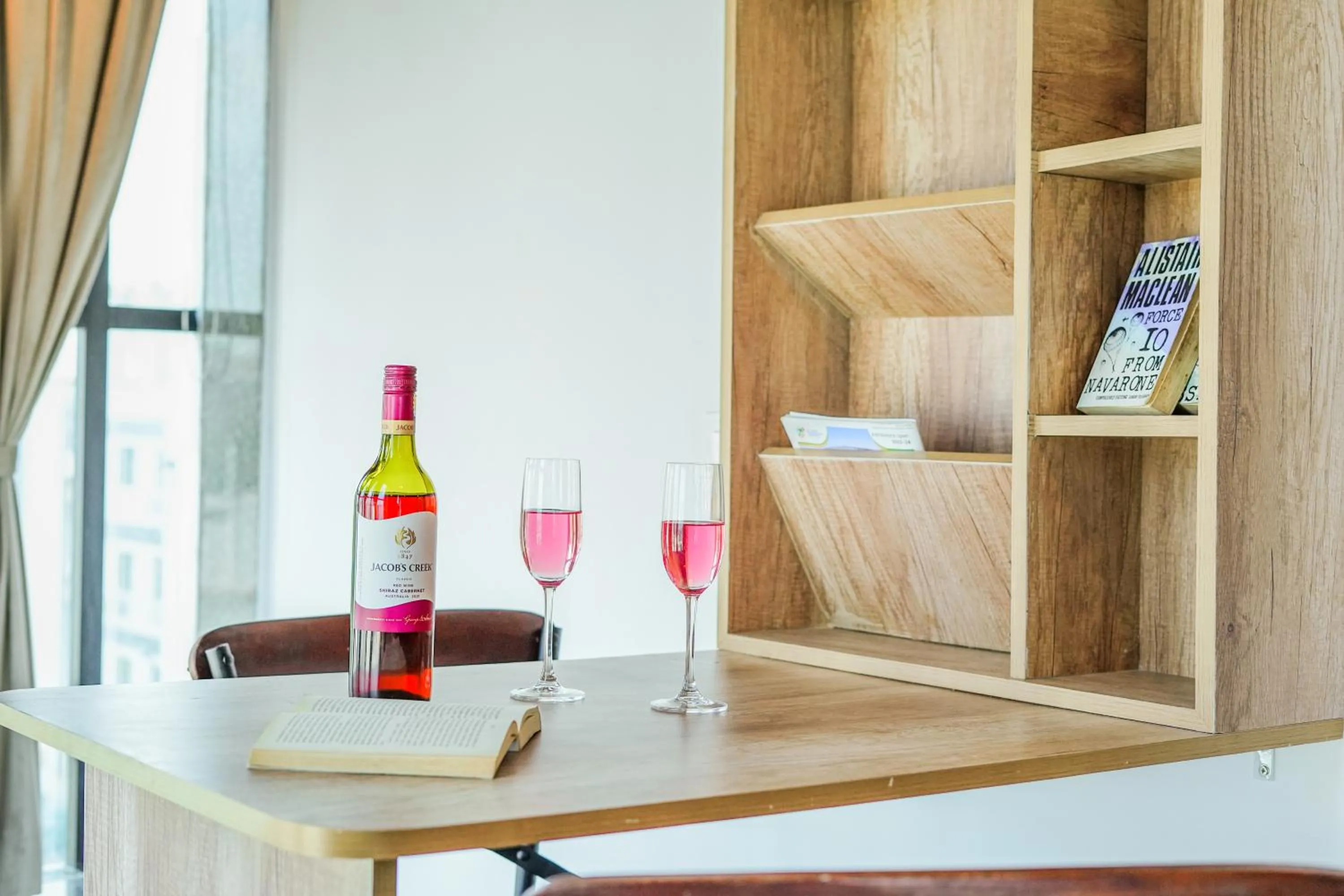 Drinks in Pax Hotel Grand Blue 3 min walk from Udaipur city Railway Station