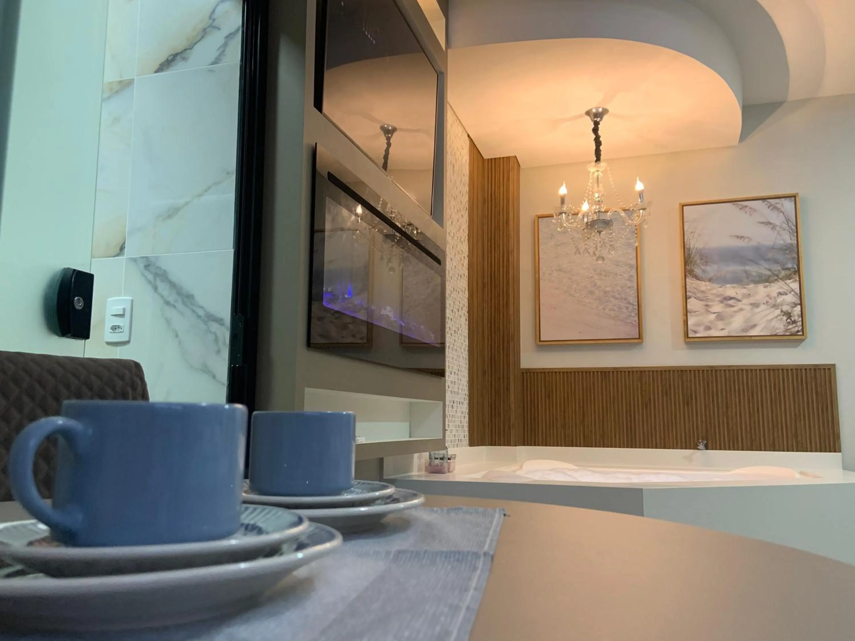 Dining area in Villa Das Conchas