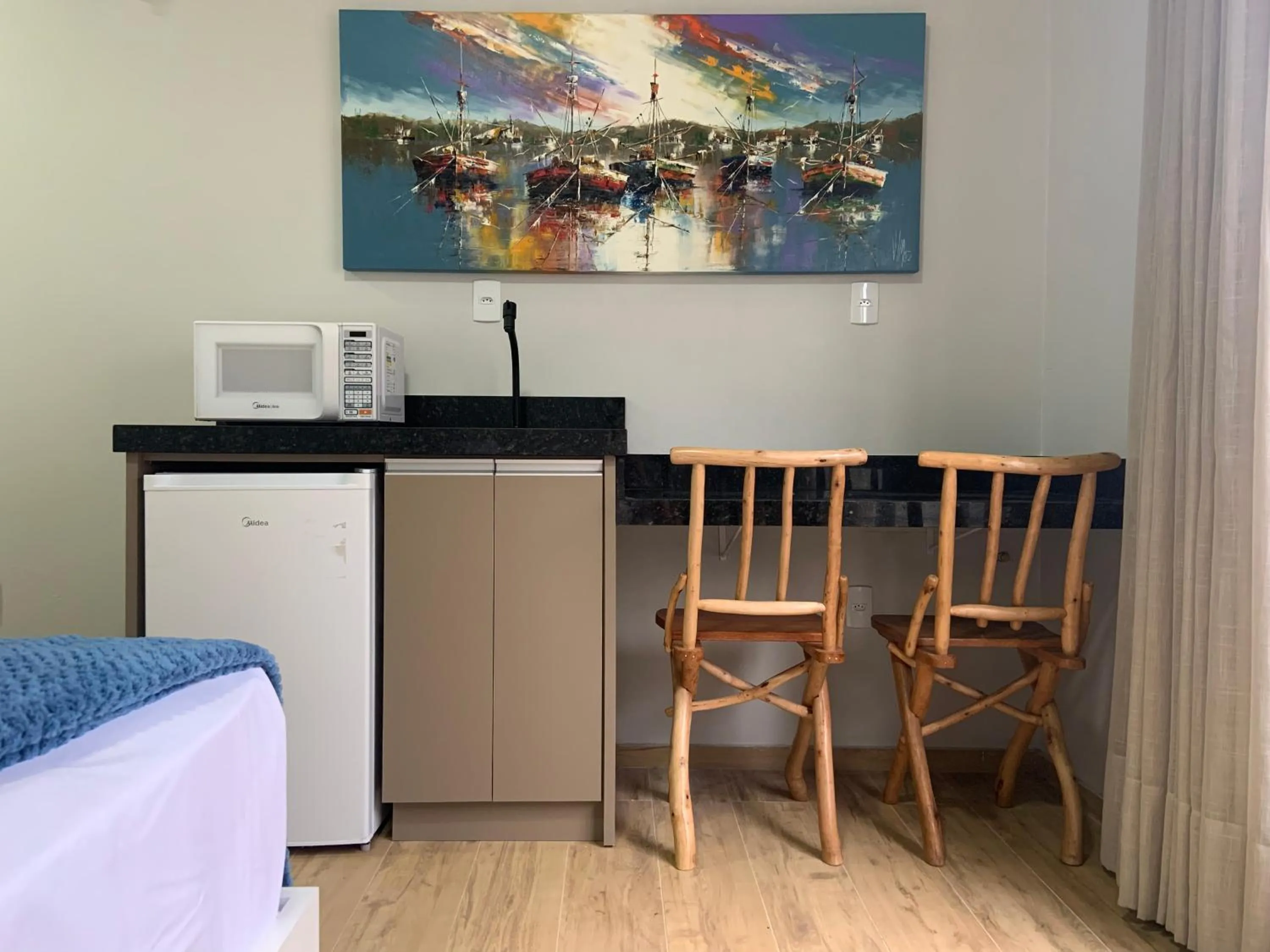 Kitchen or kitchenette in Villa Das Conchas