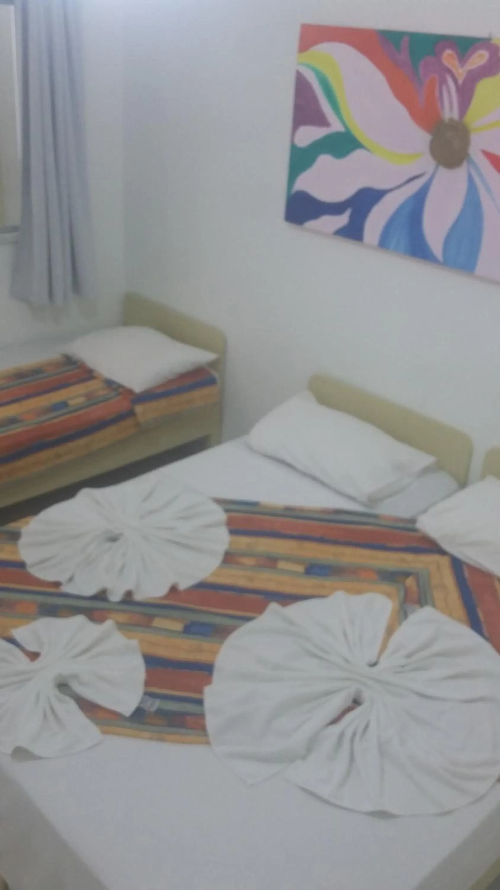 Bed in Hotel Pousada Terras do Sem Fim