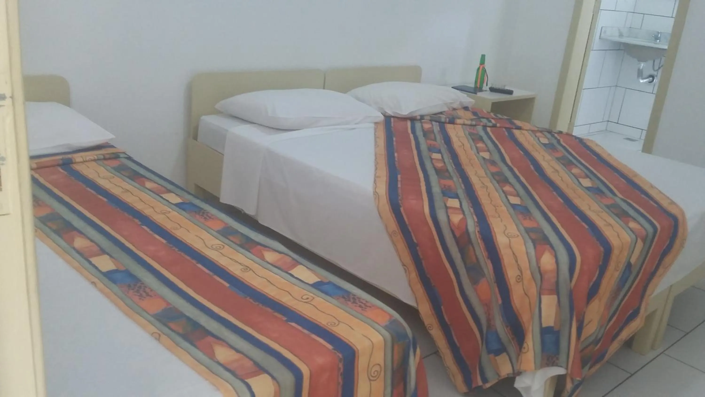 Bed in Hotel Pousada Terras do Sem Fim