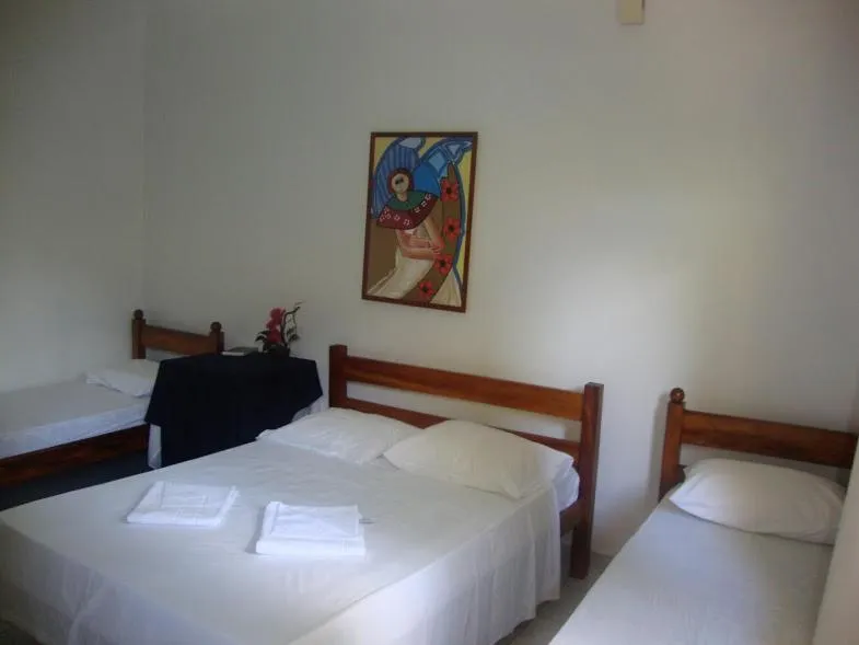 Bed in Hotel Pousada Terras do Sem Fim