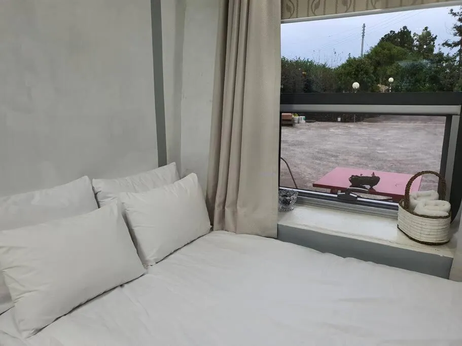Bed in Jeju Mermuri
