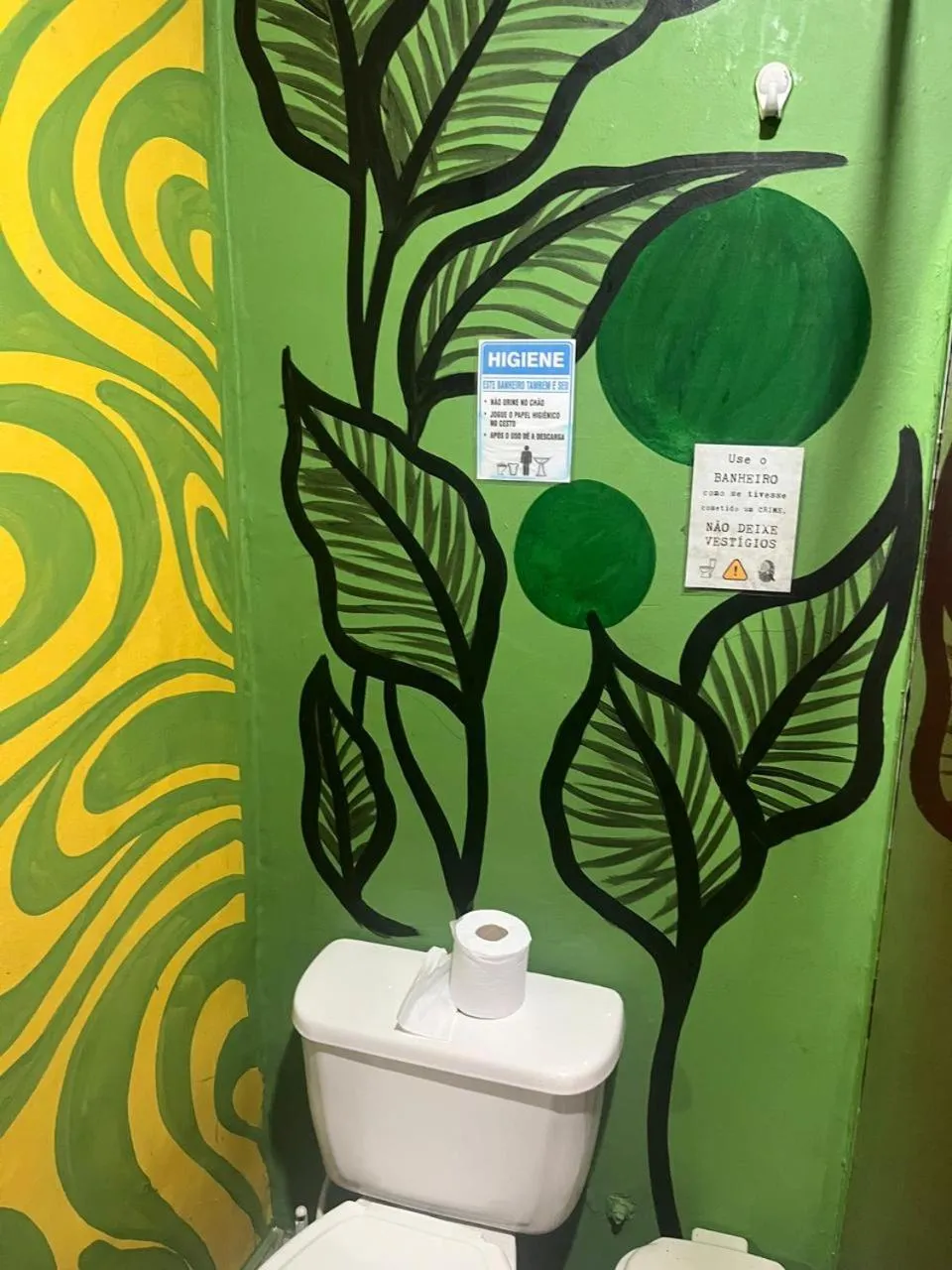 Bathroom in Hostel do Rasta