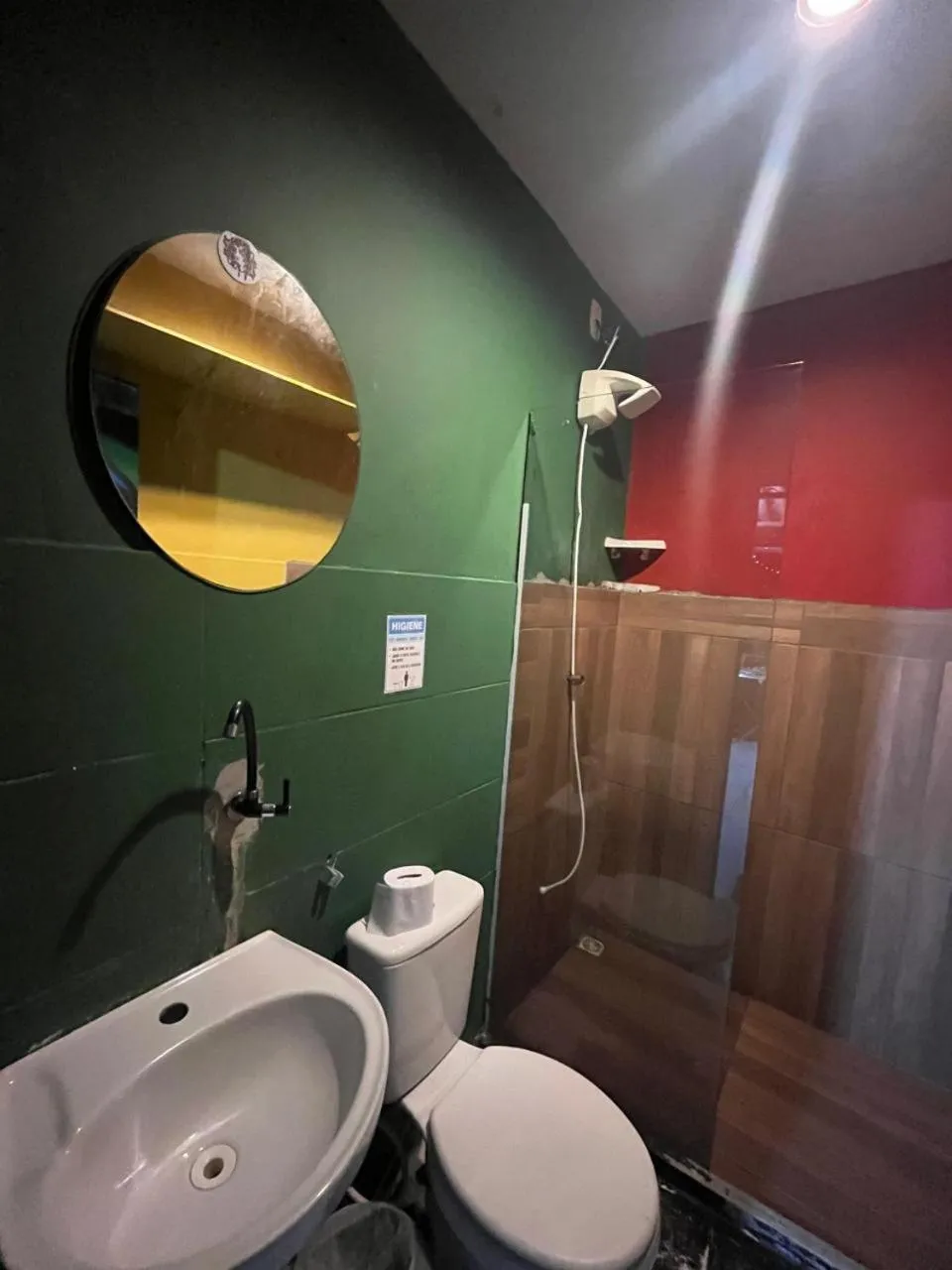 Bathroom in Hostel do Rasta