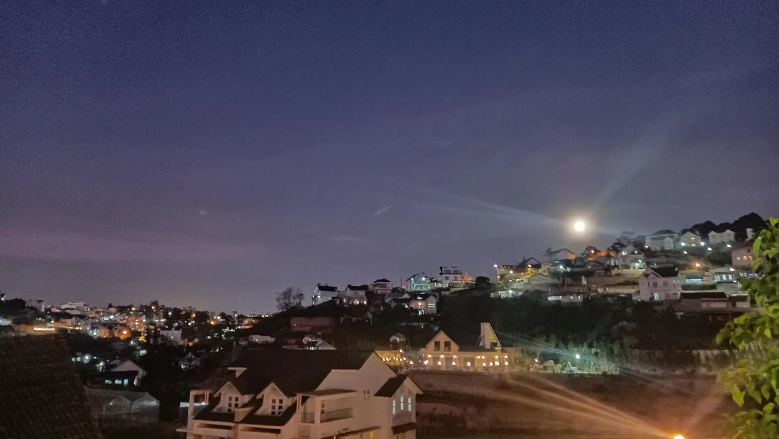 Night in Hoa Son Village Da Lat