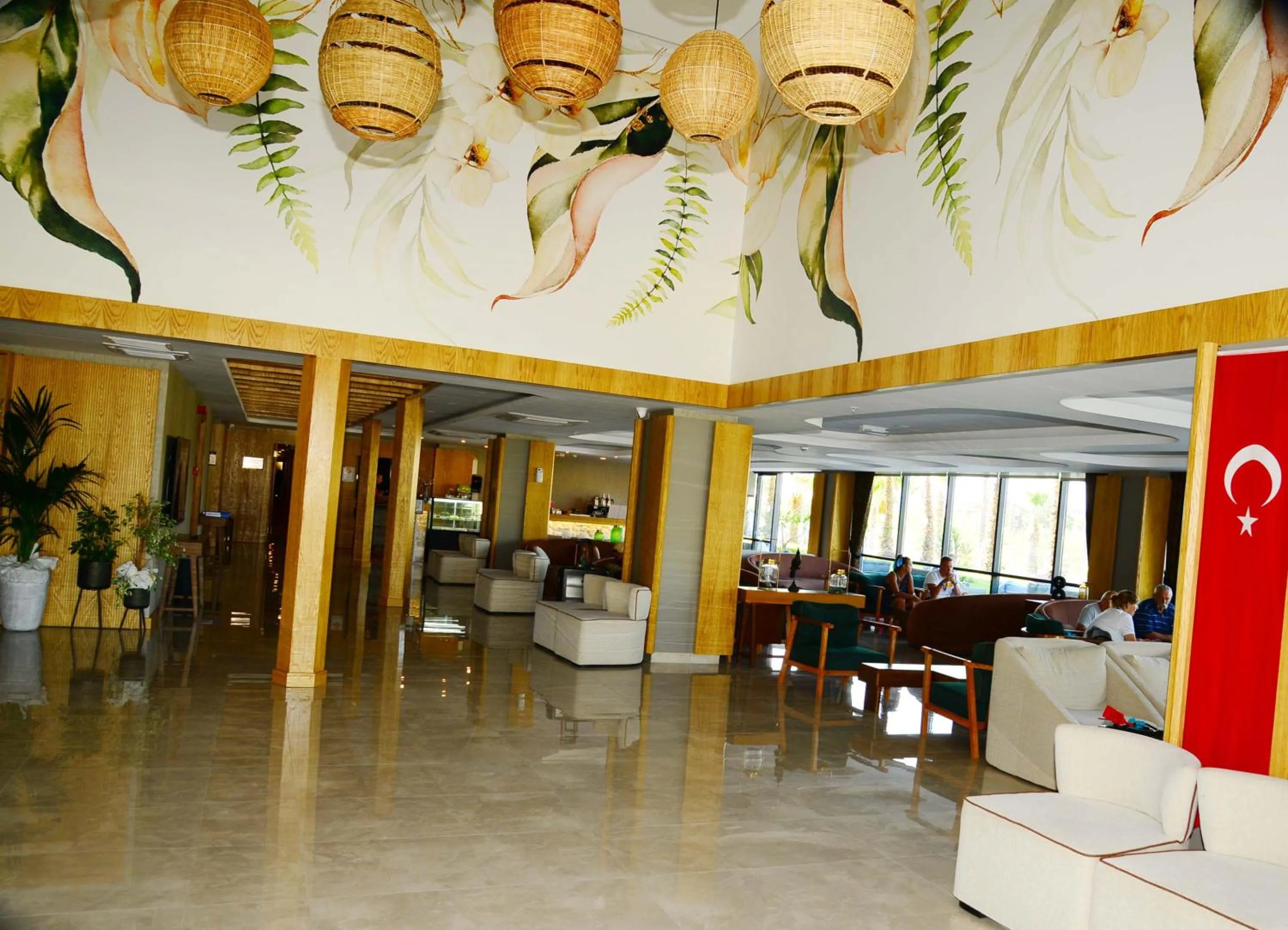 Seating area in Hane Sun Elite Hotel