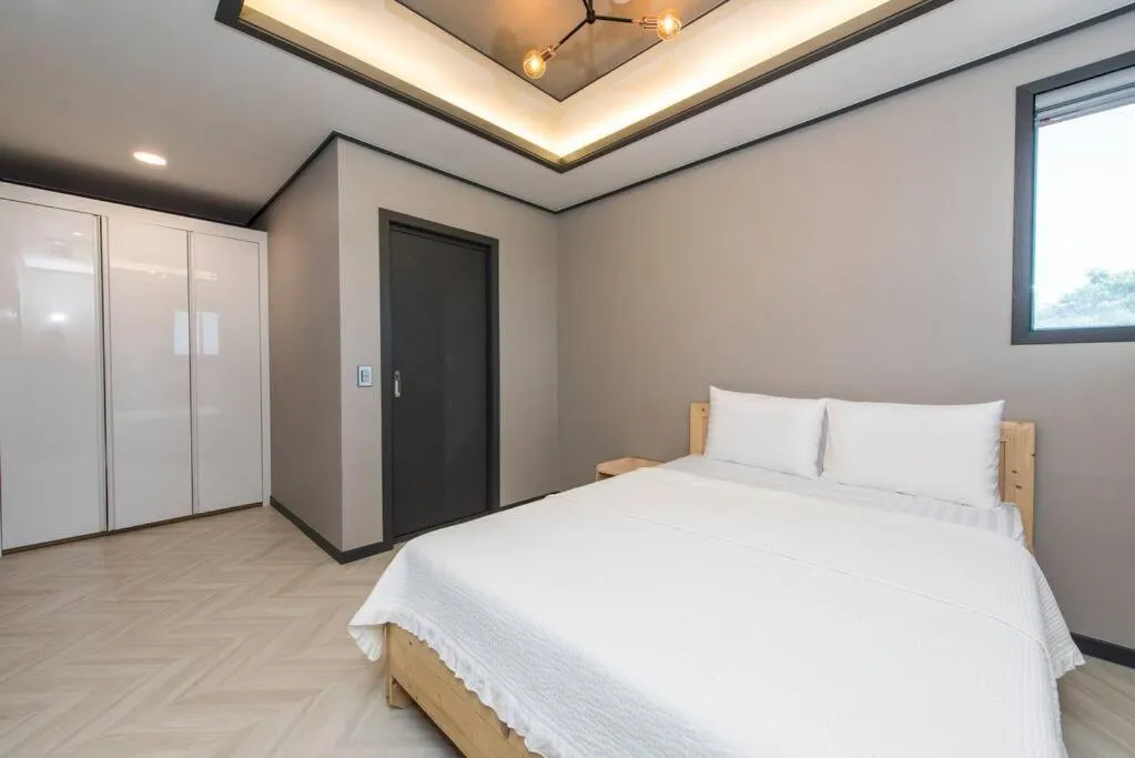 Bed in The Some Plus Onpyeong