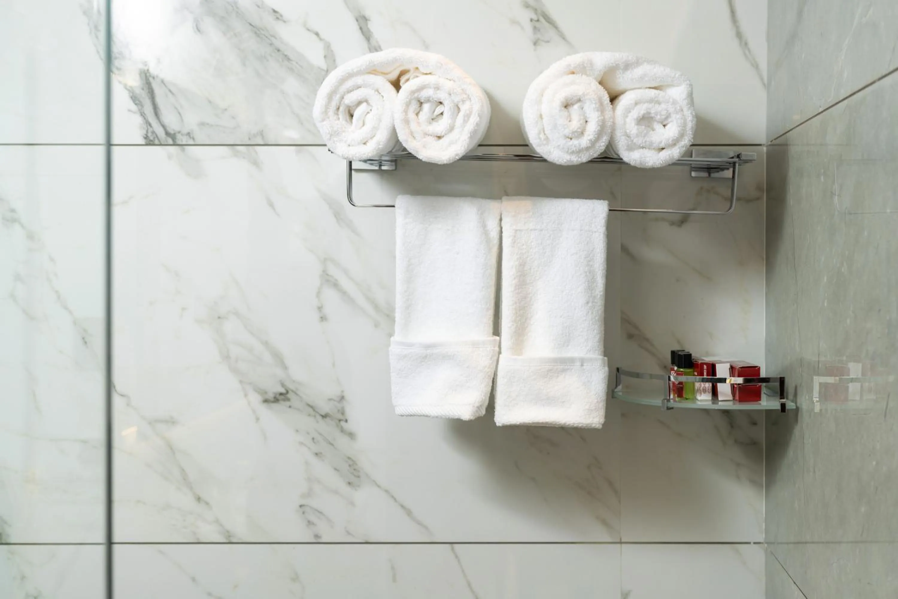 towels in Crystal Suites