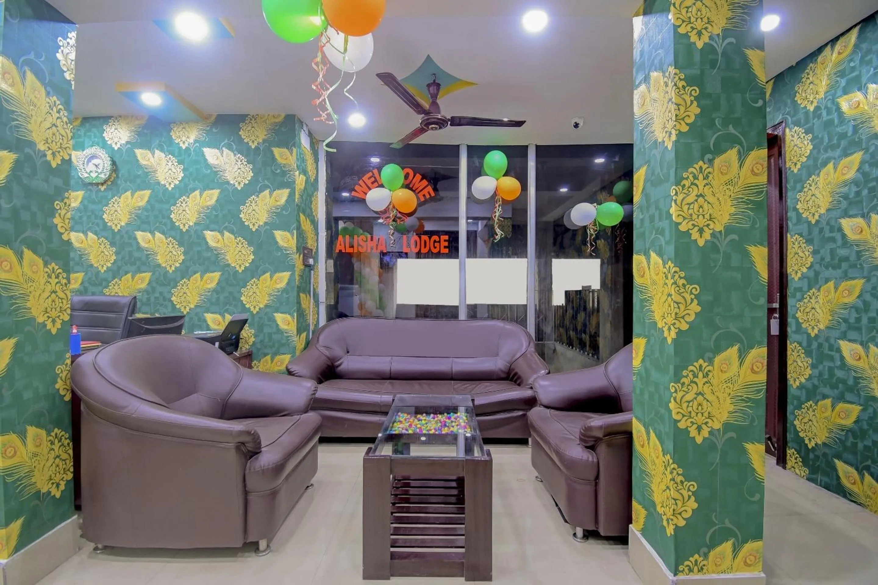 Lobby or reception in Hotel O ALISHA LODGE