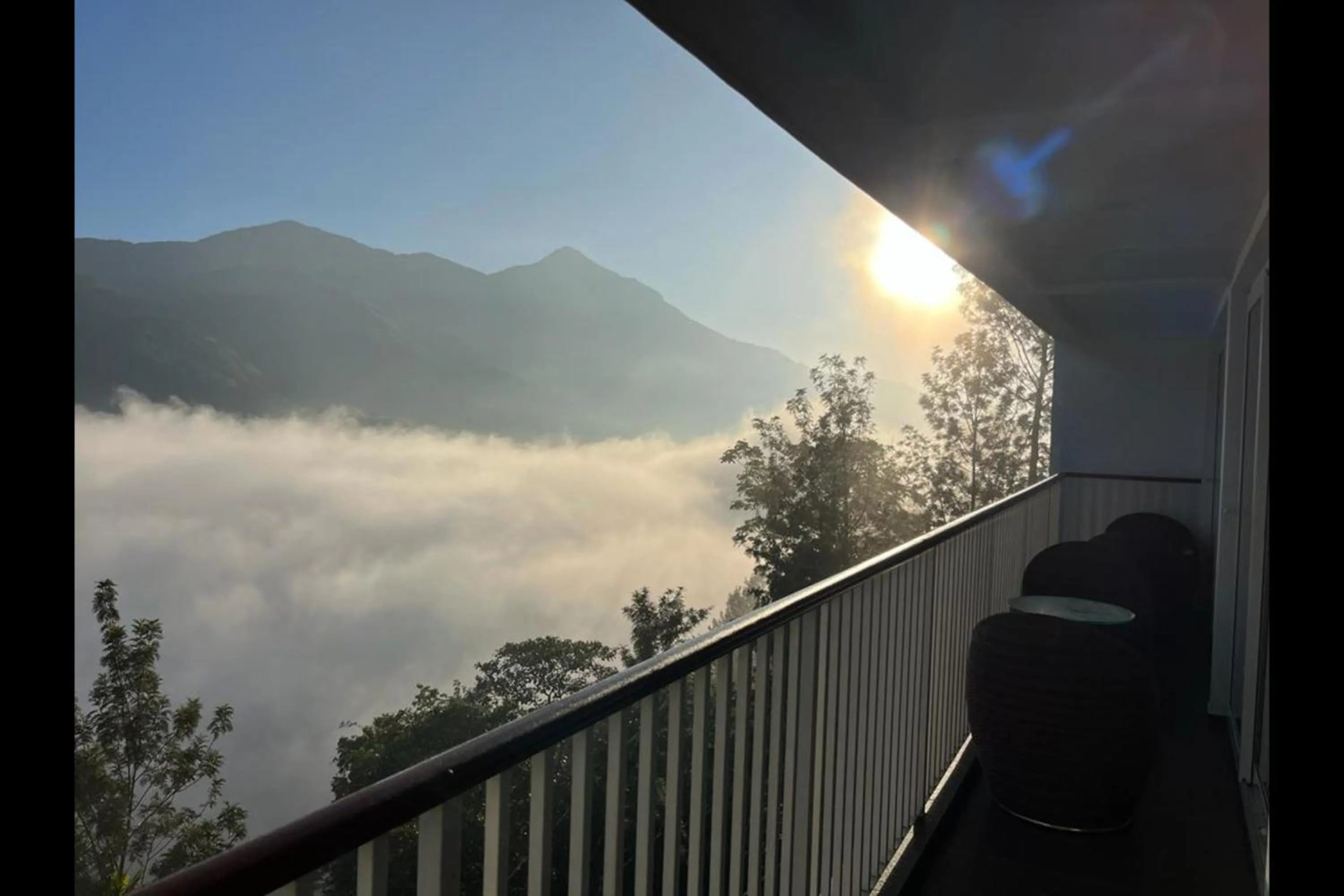 Natural landscape in British County Resorts