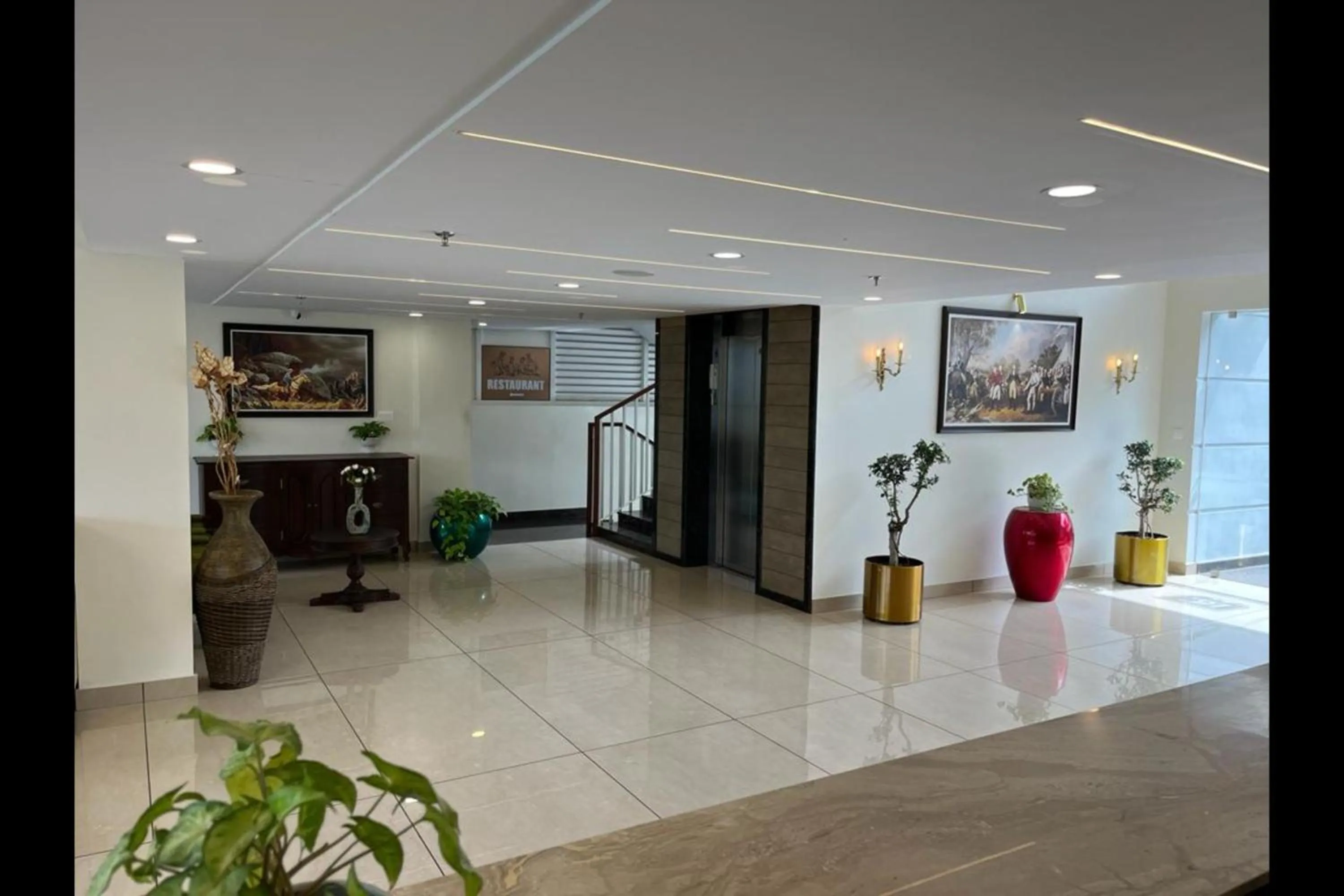 Lobby or reception in British County Resorts