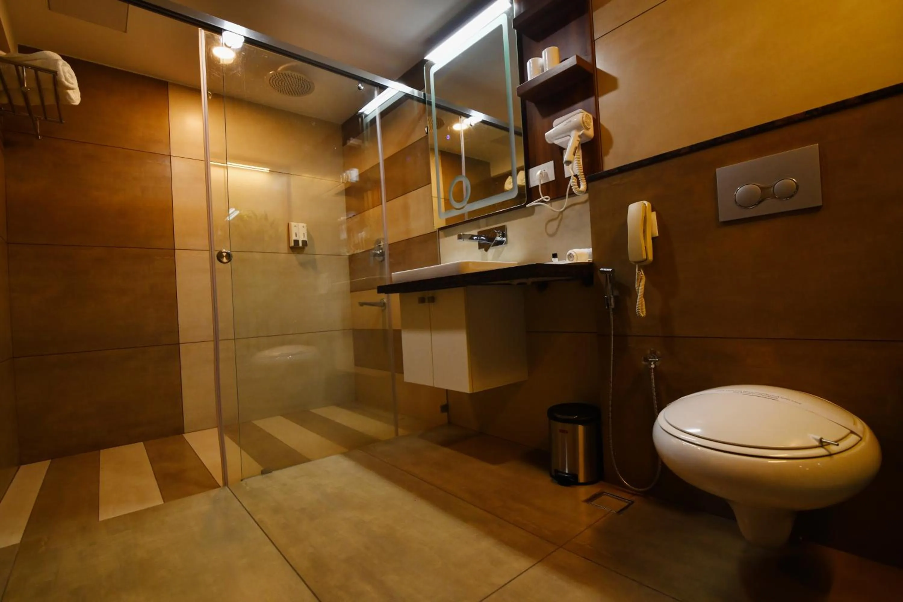 Shower in British County Resorts