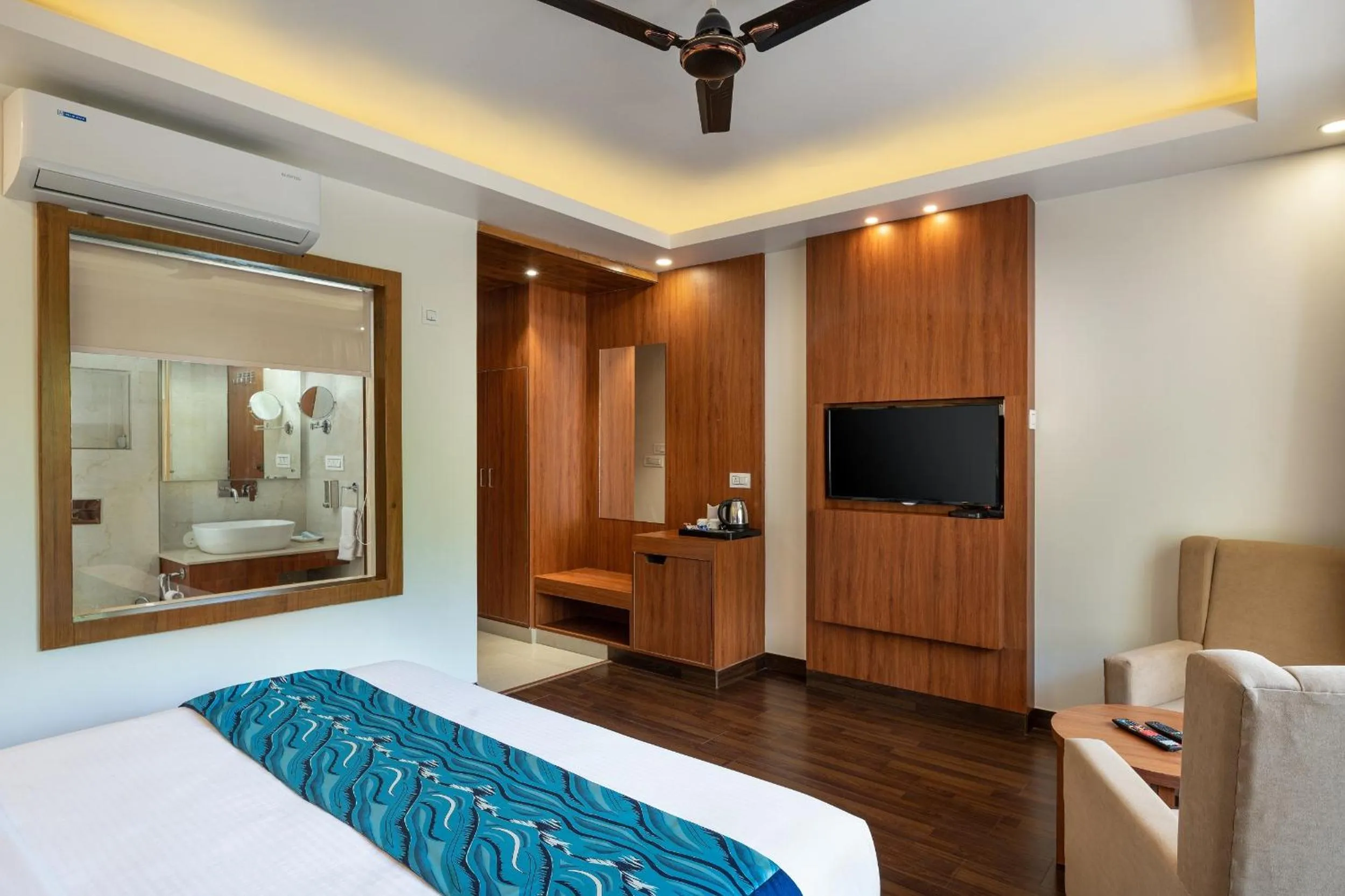 Bed in Hotel The Chabal