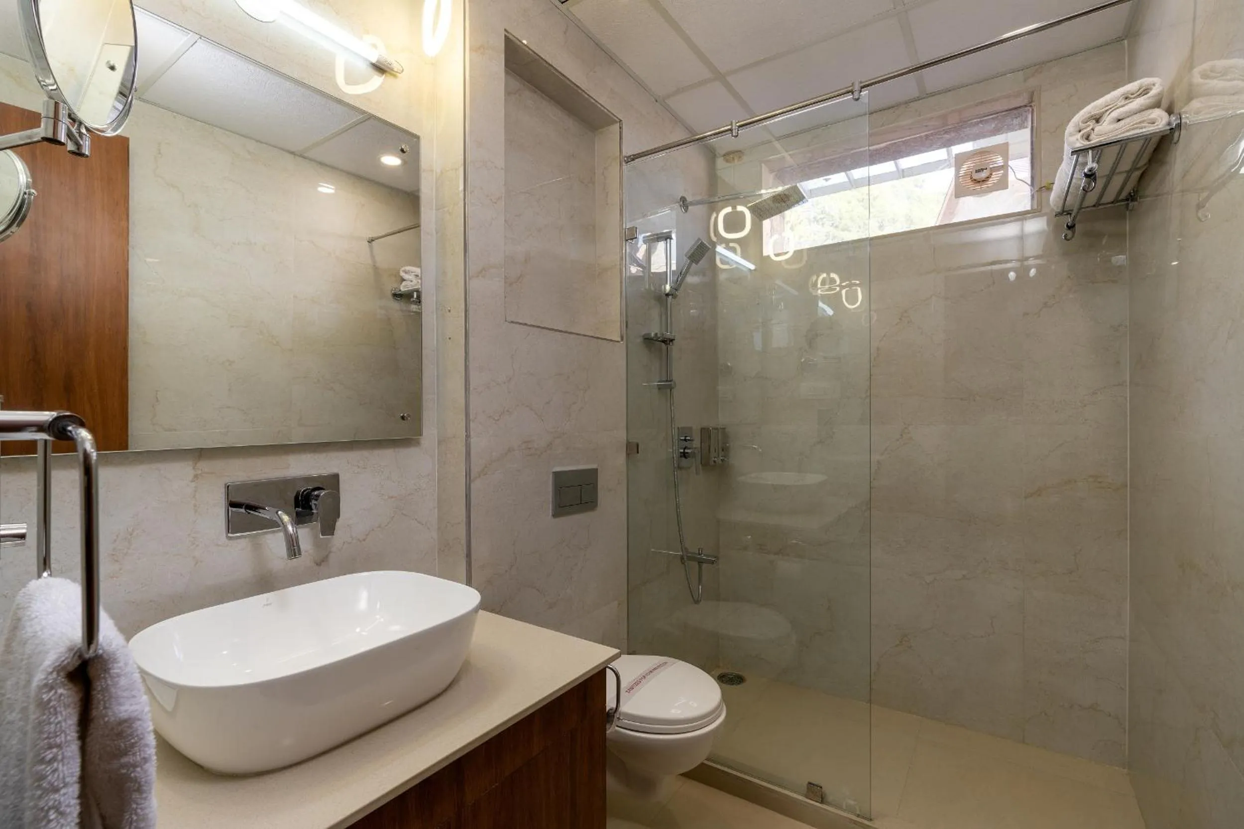 Bathroom in Hotel The Chabal