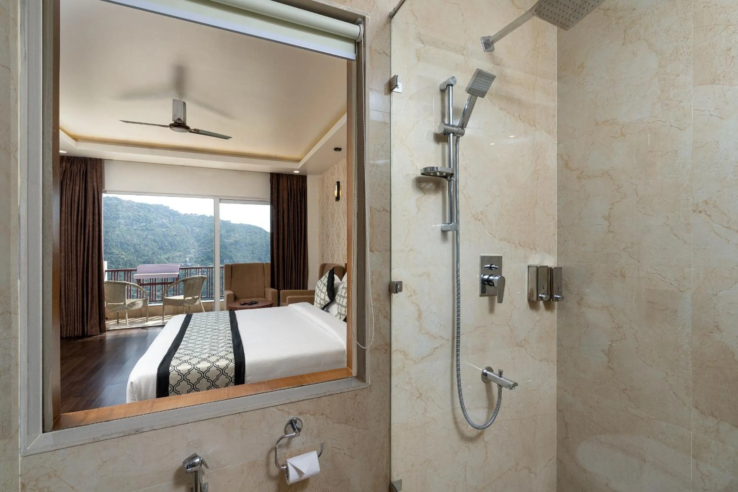 Bathroom in Hotel The Chabal