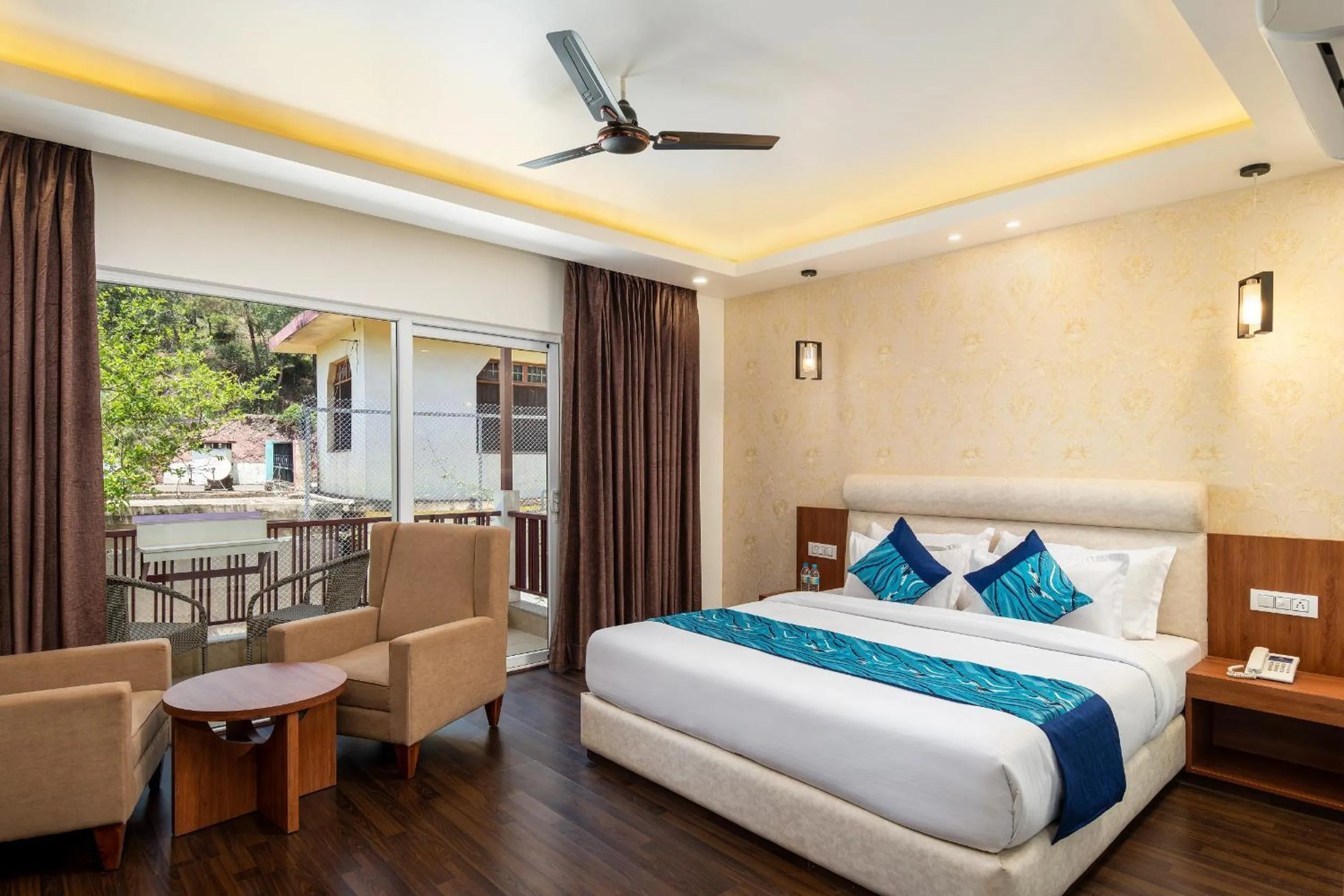 Bed in Hotel The Chabal