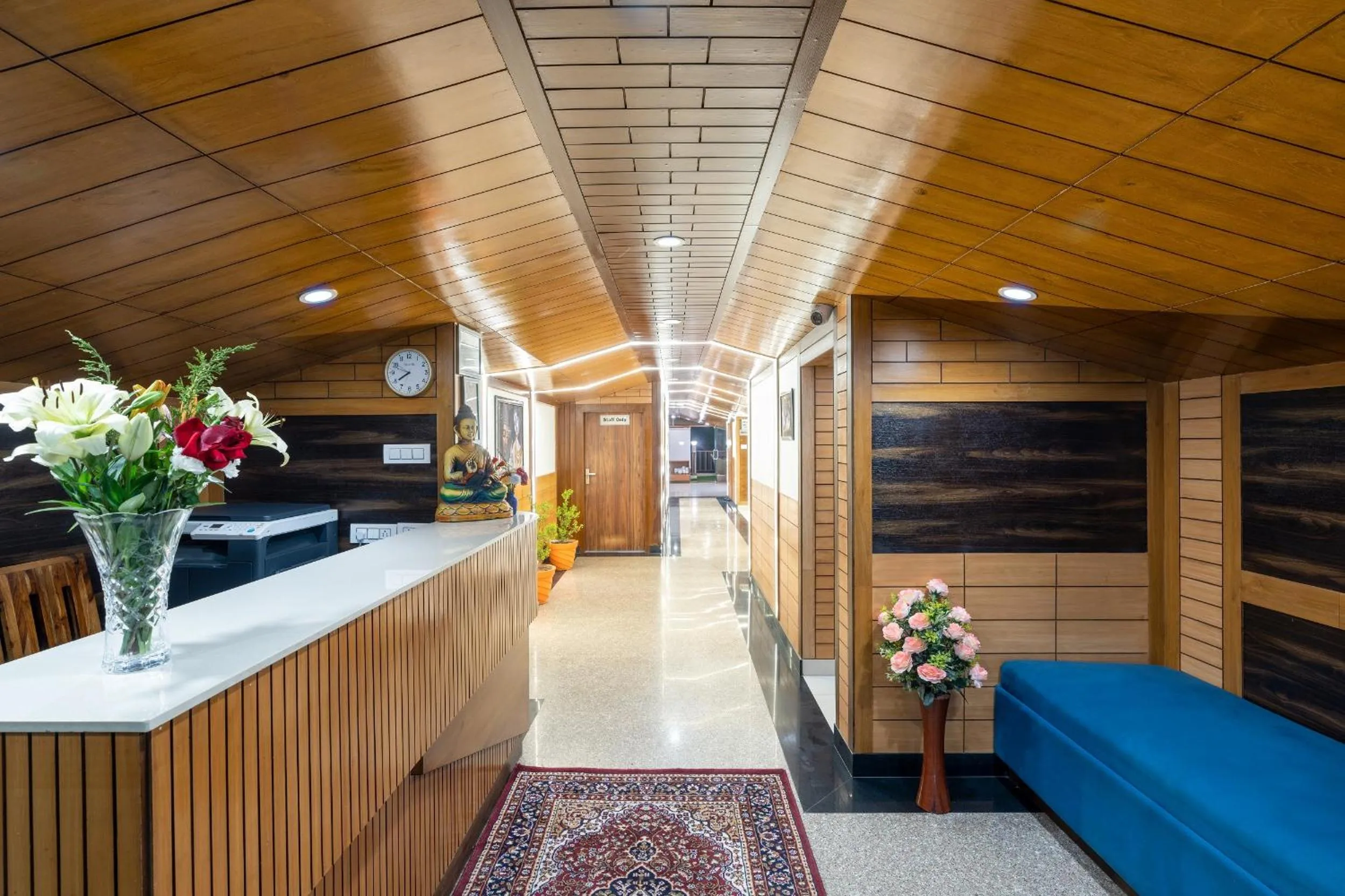 Lobby or reception in Hotel The Chabal