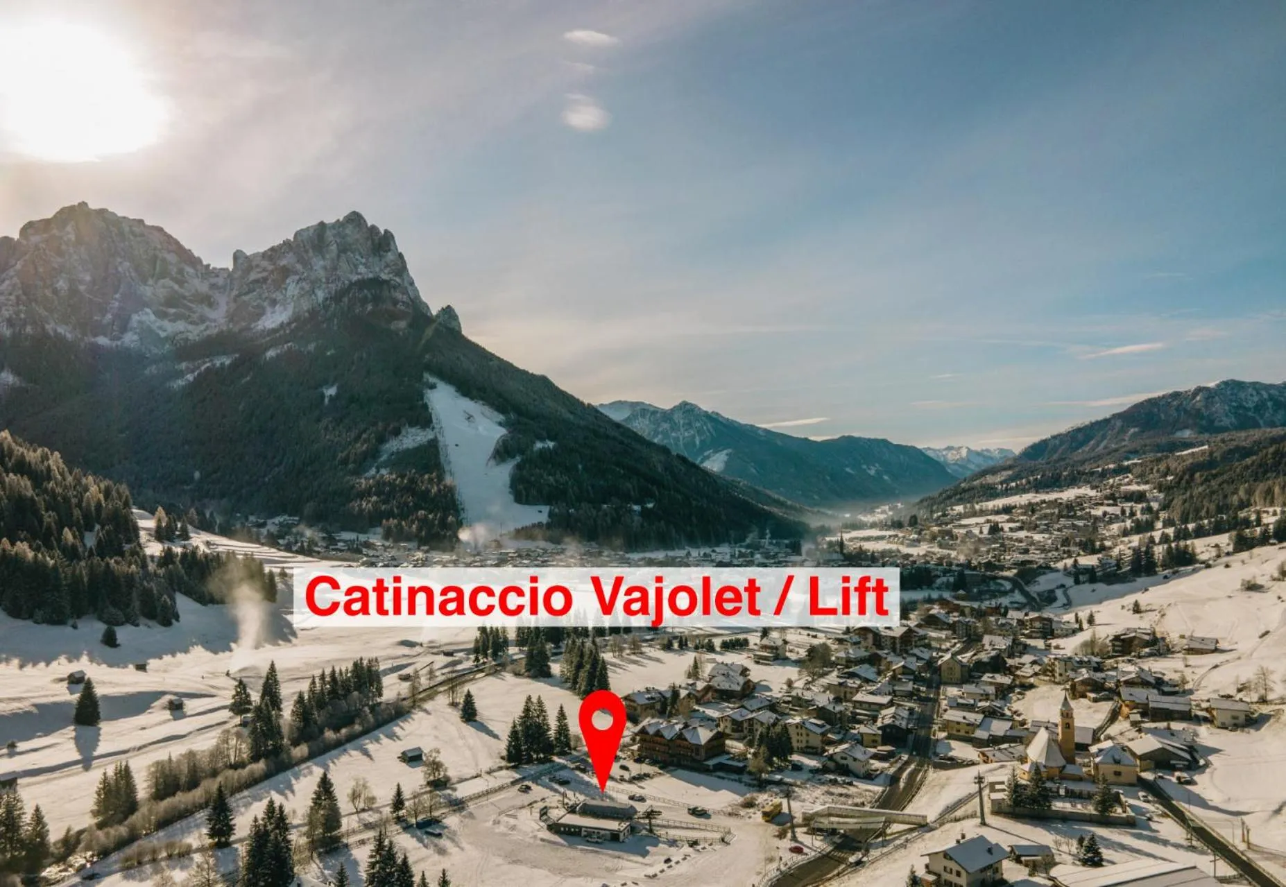 Nearby landmark in Hotel Garnì Rosengarten