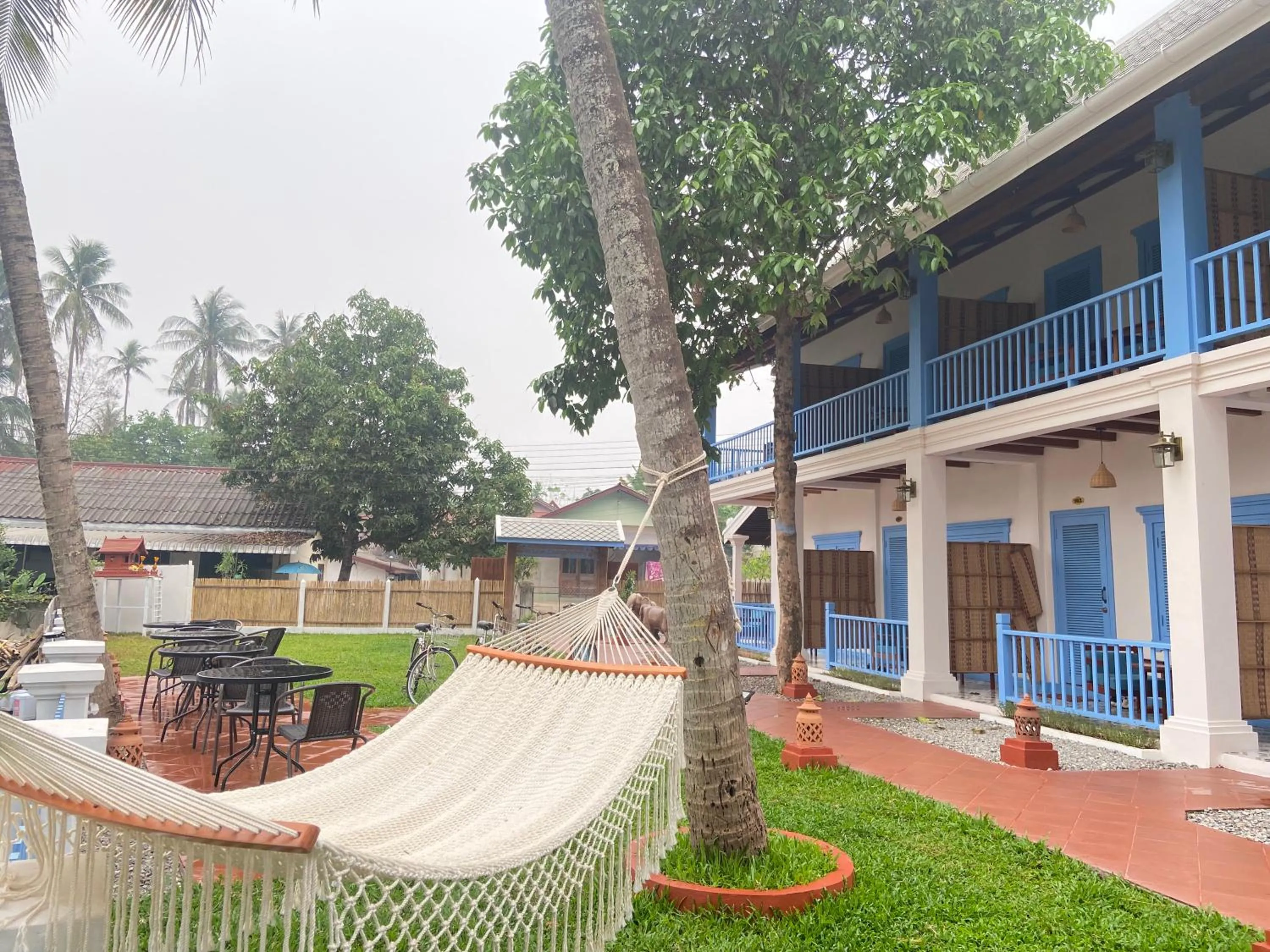 Patio in Sadakham Hotel
