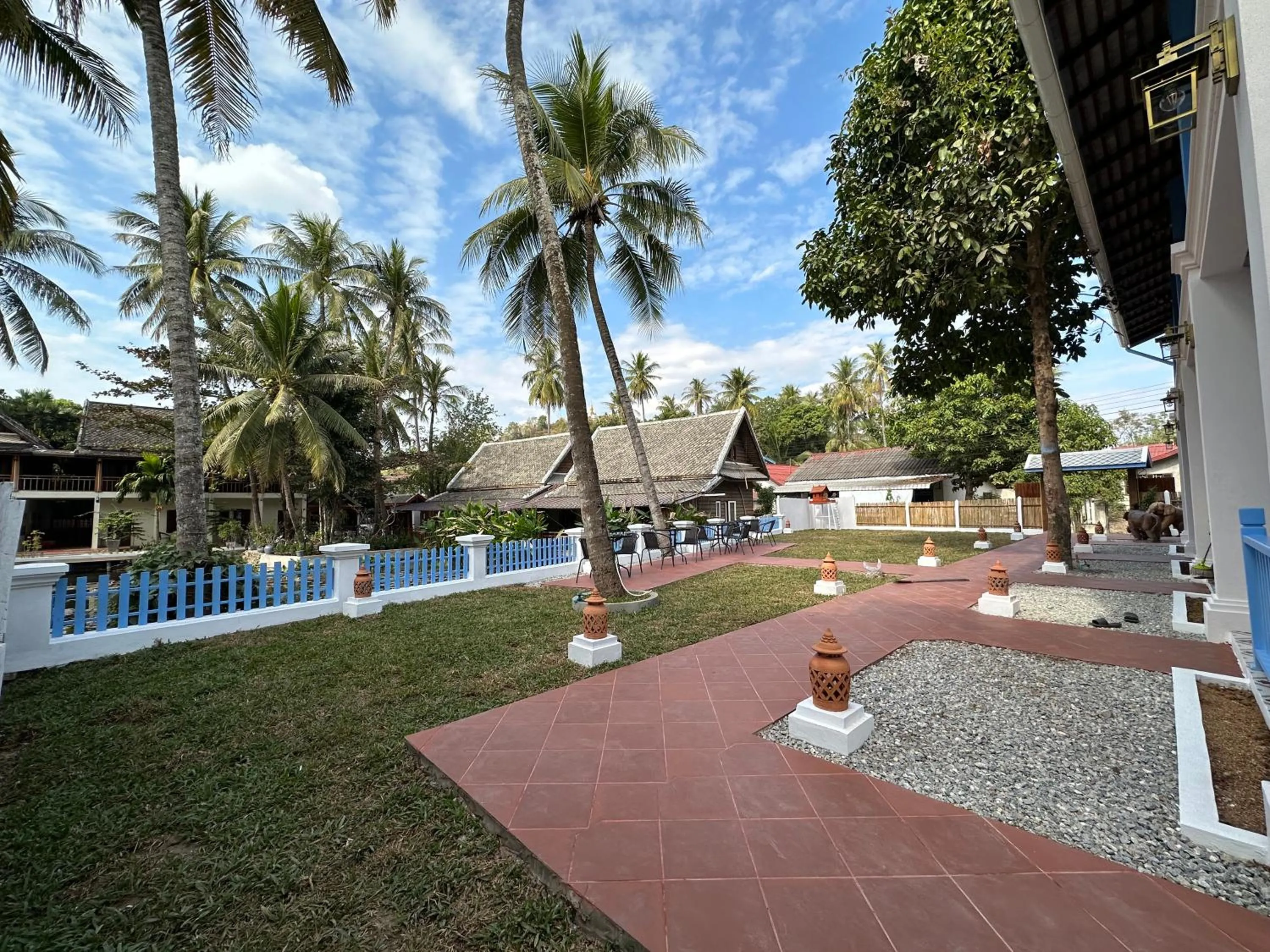 Garden view in Sadakham Hotel