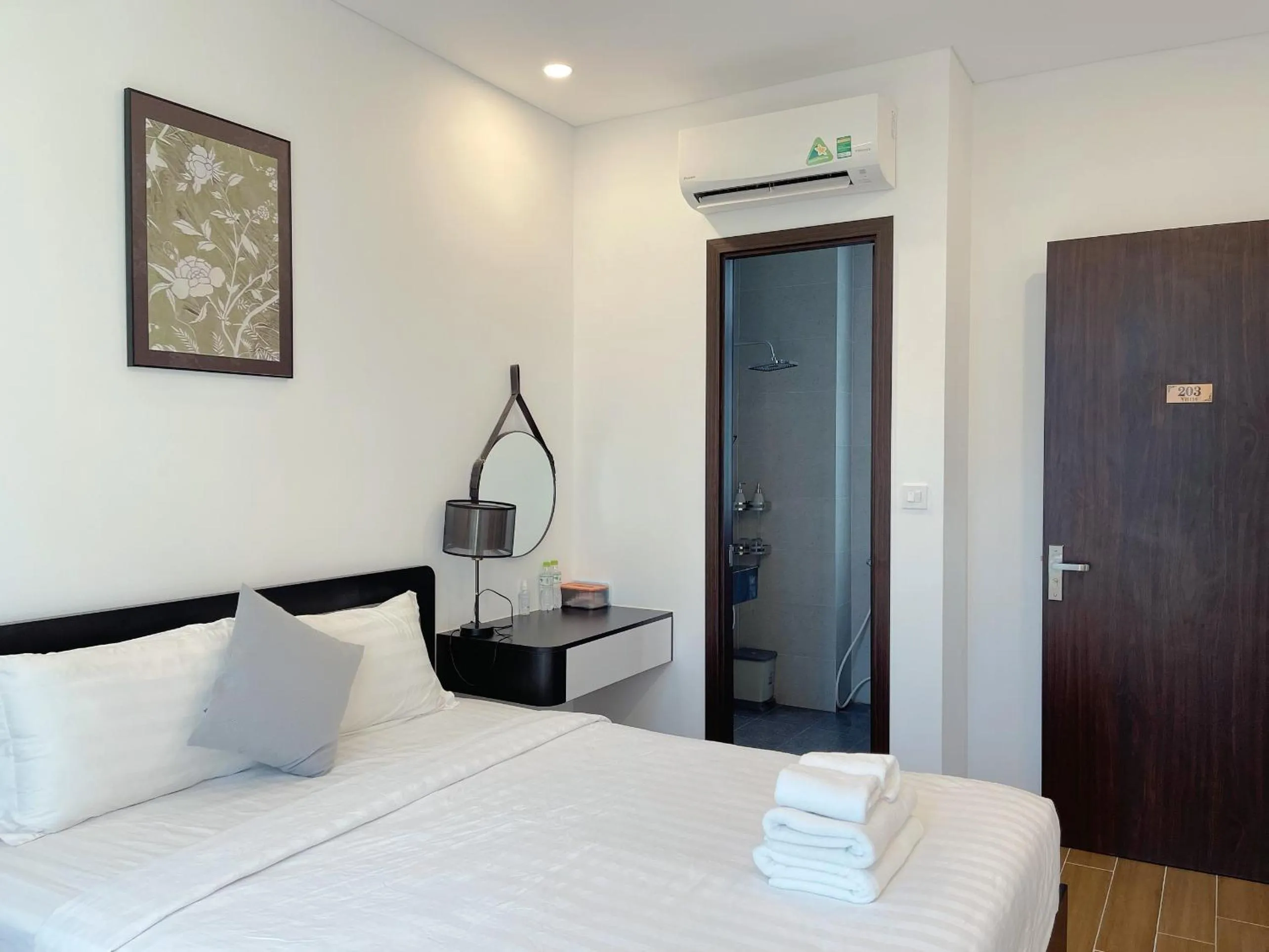 Bedroom, Bed in Le Palmier Phu Quoc Hotel - Free Shuttle To Grand World