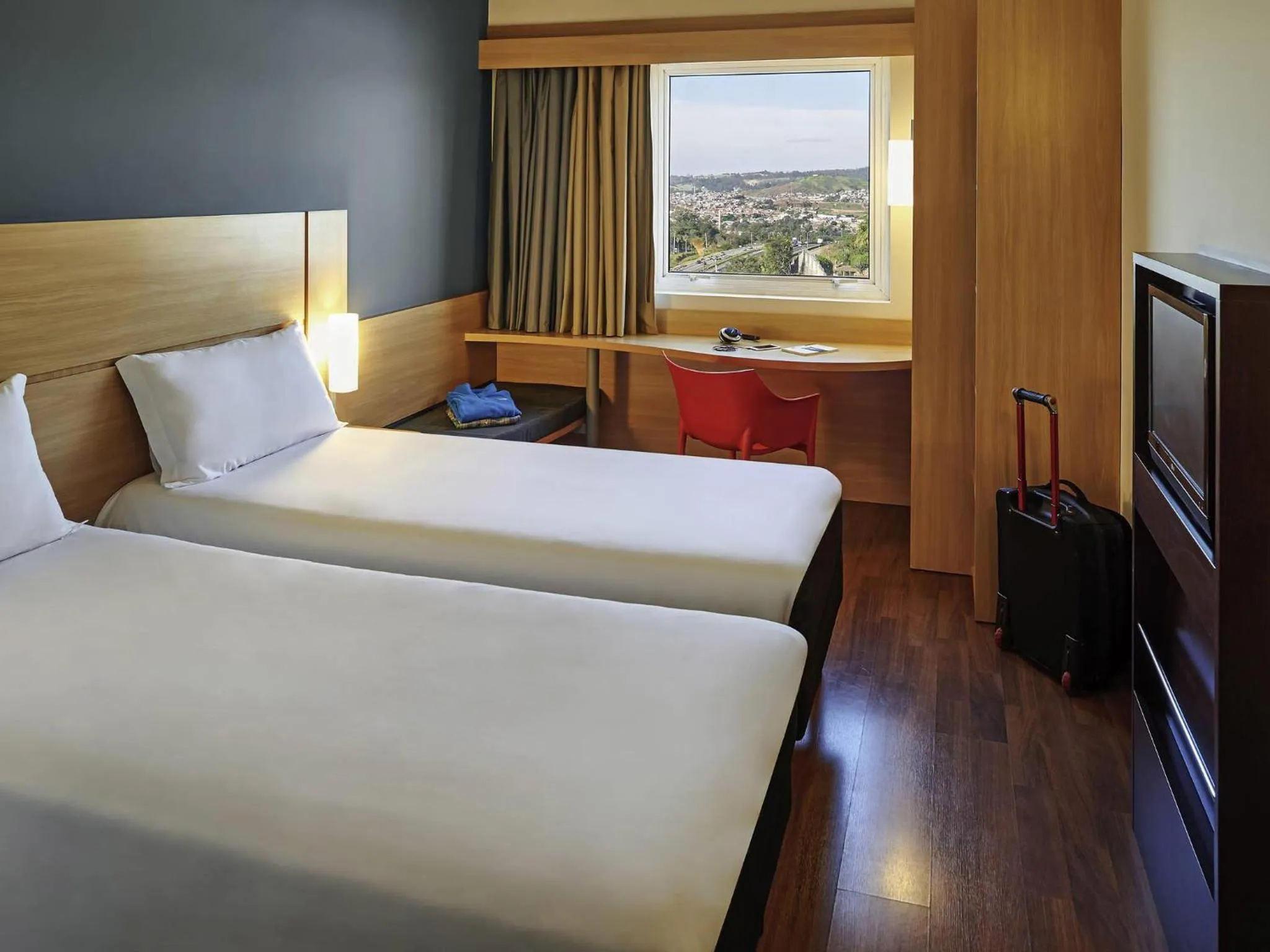 Bedroom, Bed in ibis Sorocaba