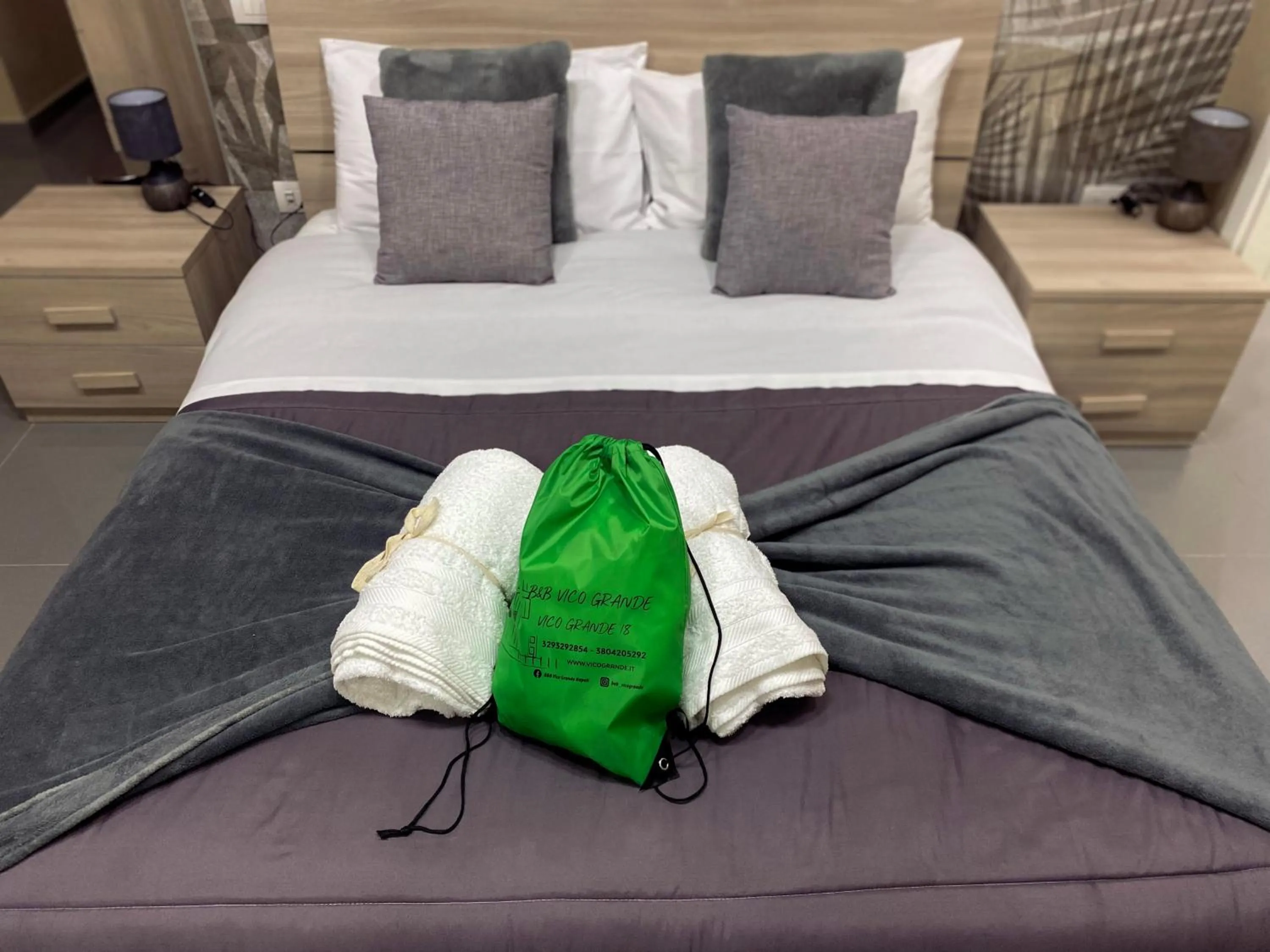 Bed in B & B VICO GRANDE