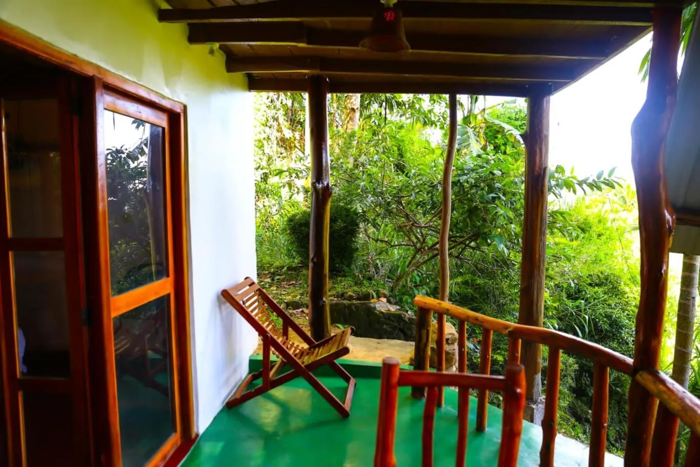 Balcony/Terrace in Ella Bamboo Cabana