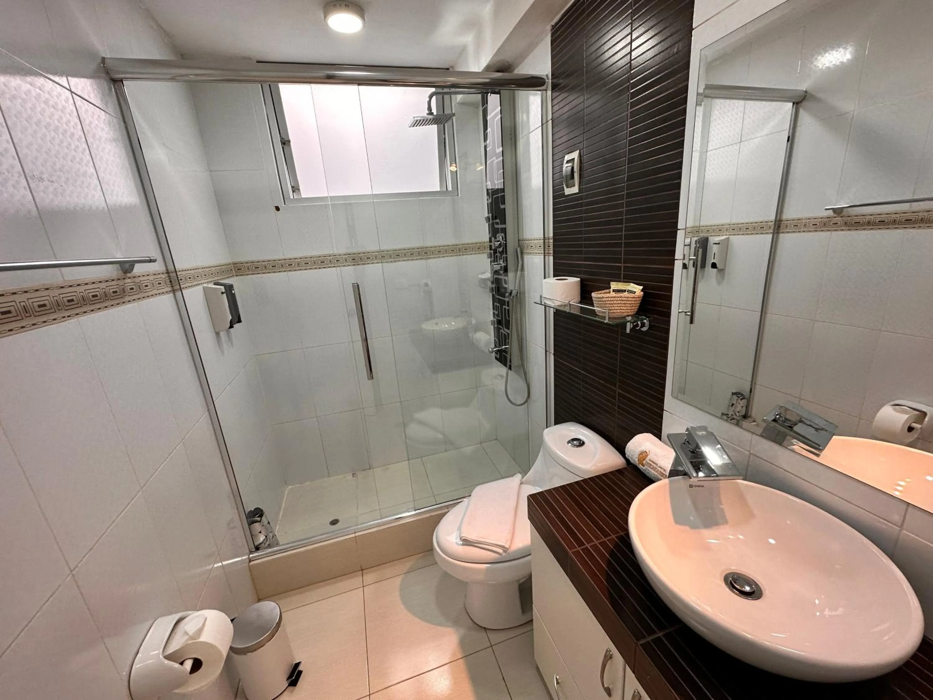 Bathroom in Hotel-Apartment INKASABIOS