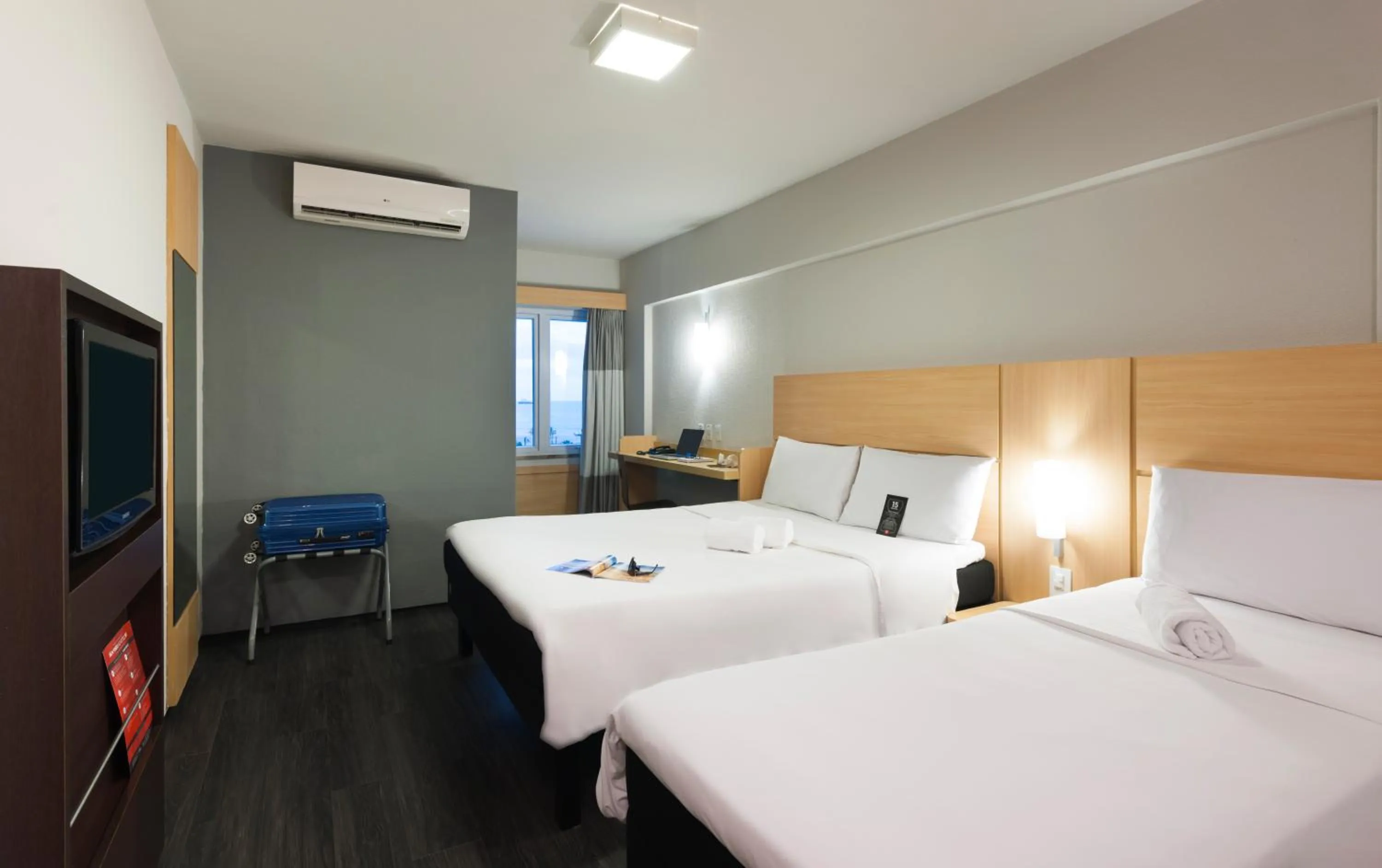 Bed in ibis Fortaleza Praia de Iracema