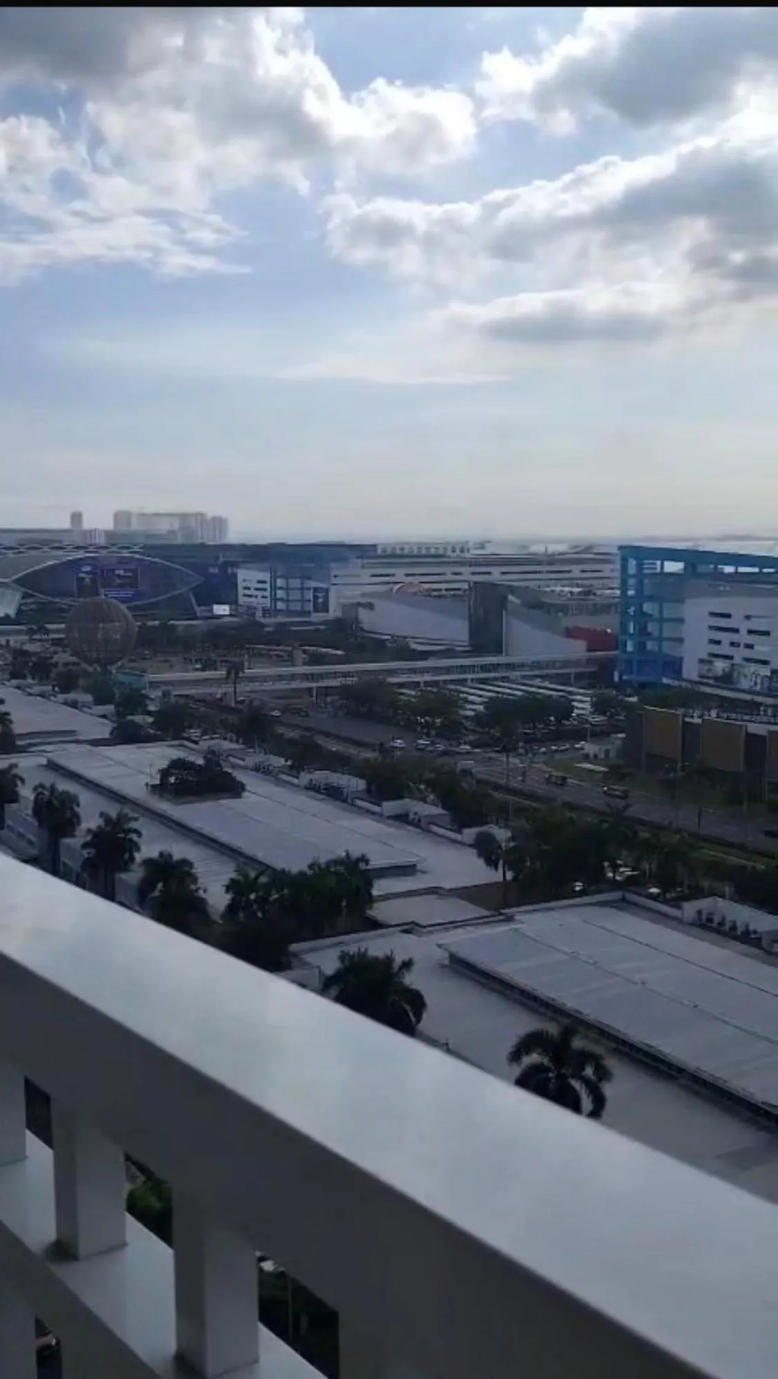 City view in Shore One Condotel At Mall of Asia, Philippines