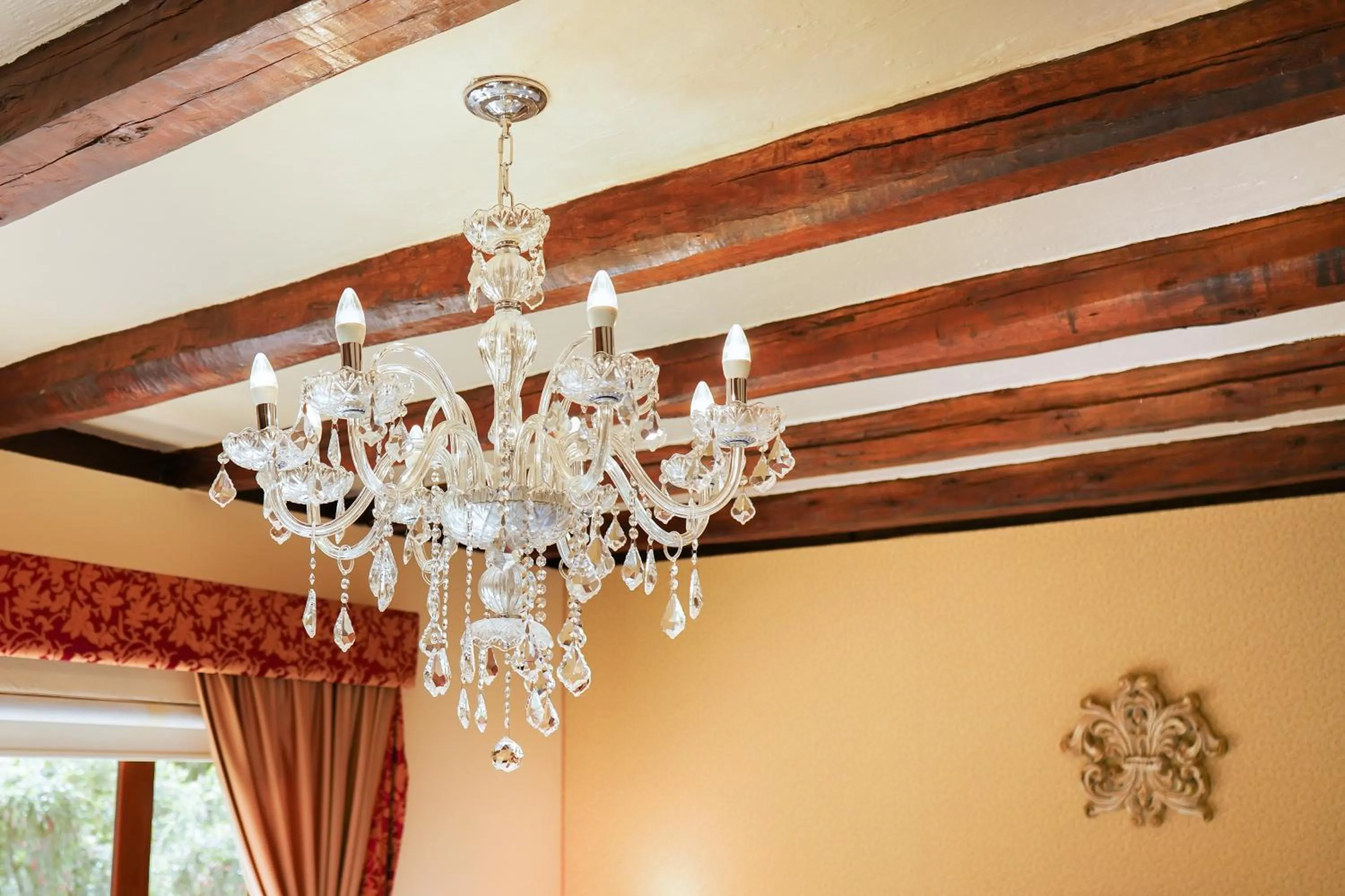 Decorative detail in Uzhupud Garden Hotel & Lodge