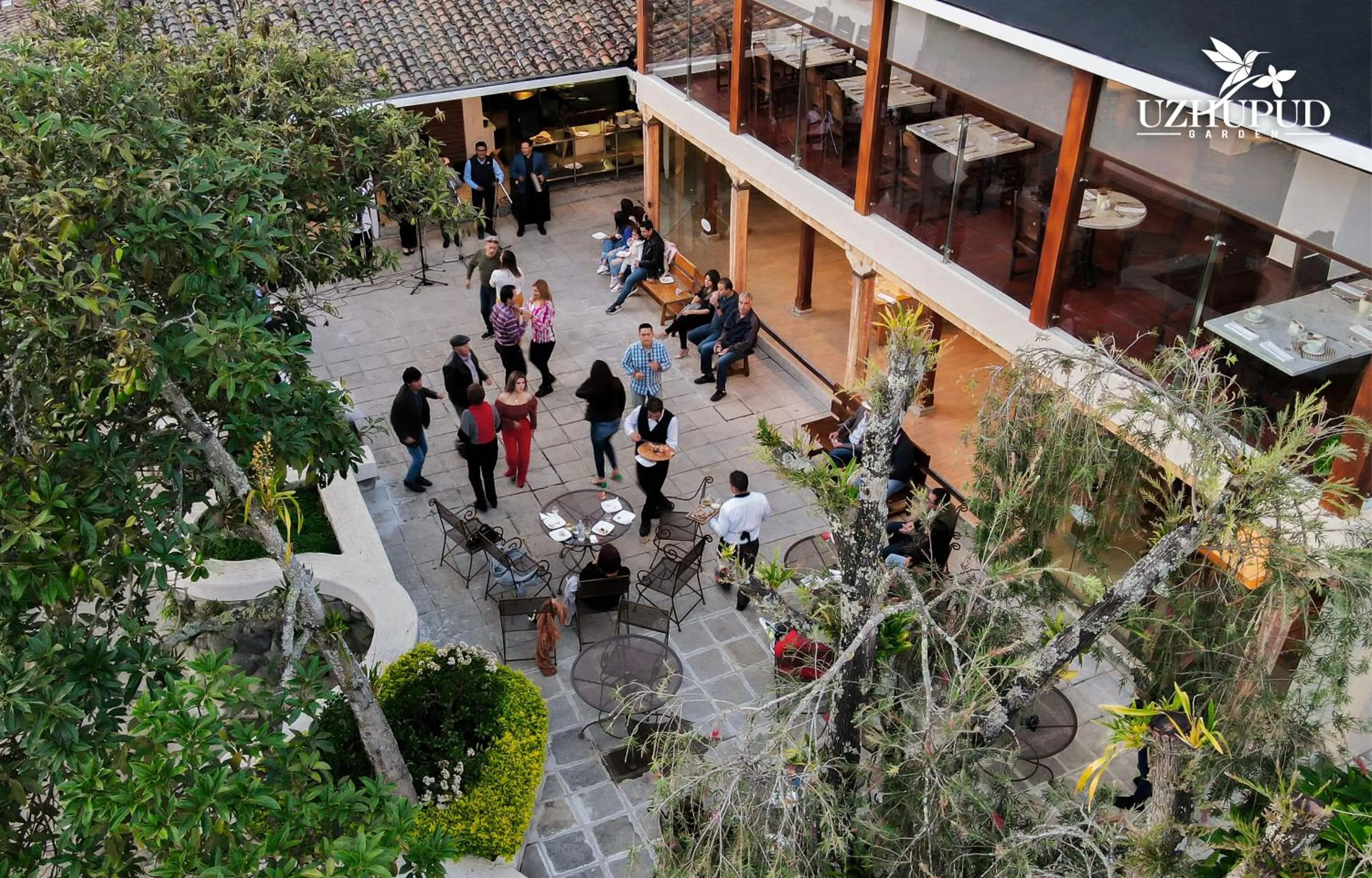 Property building in Uzhupud Garden Hotel & Lodge