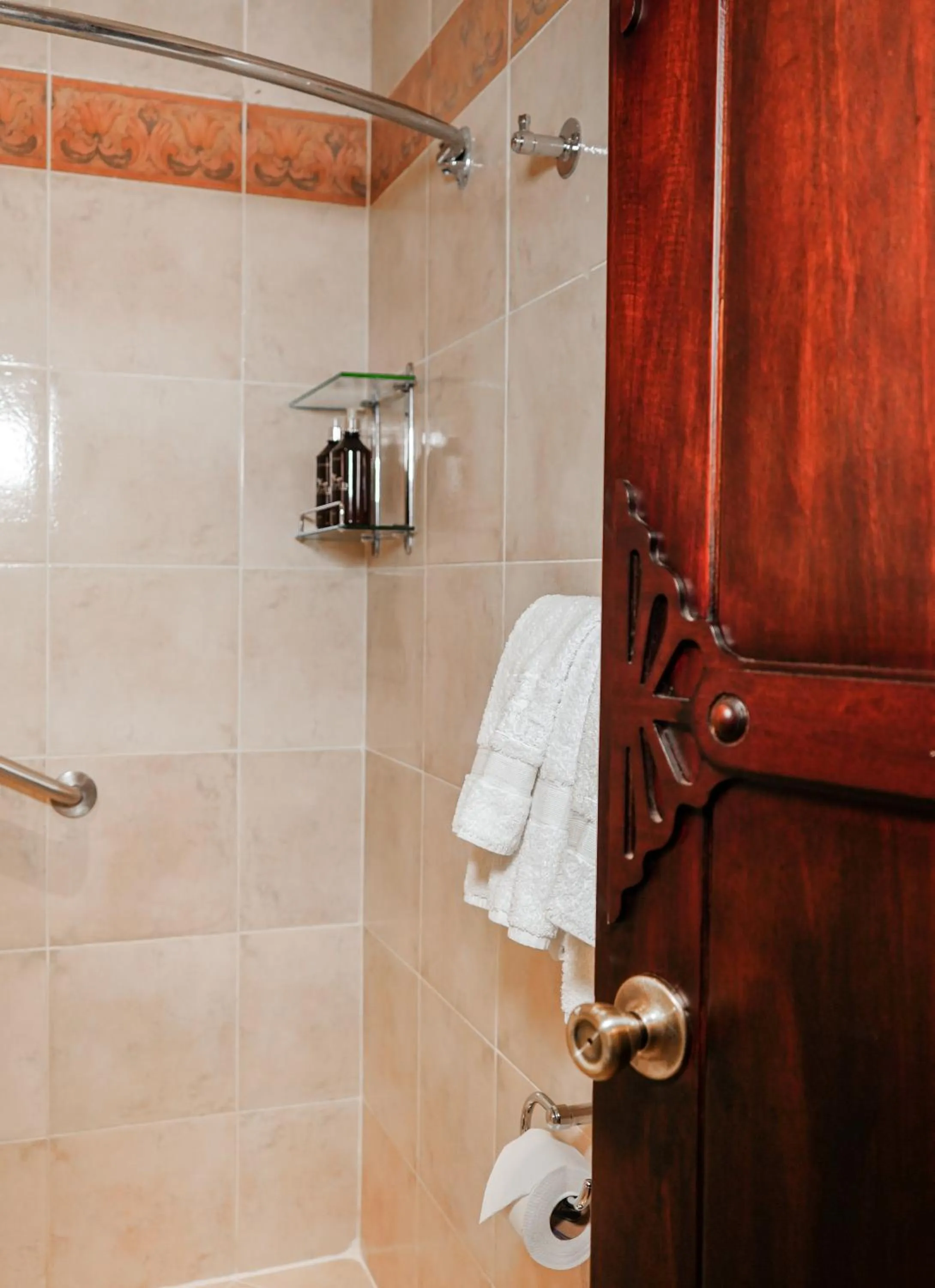 Bathroom in Uzhupud Garden Hotel & Lodge