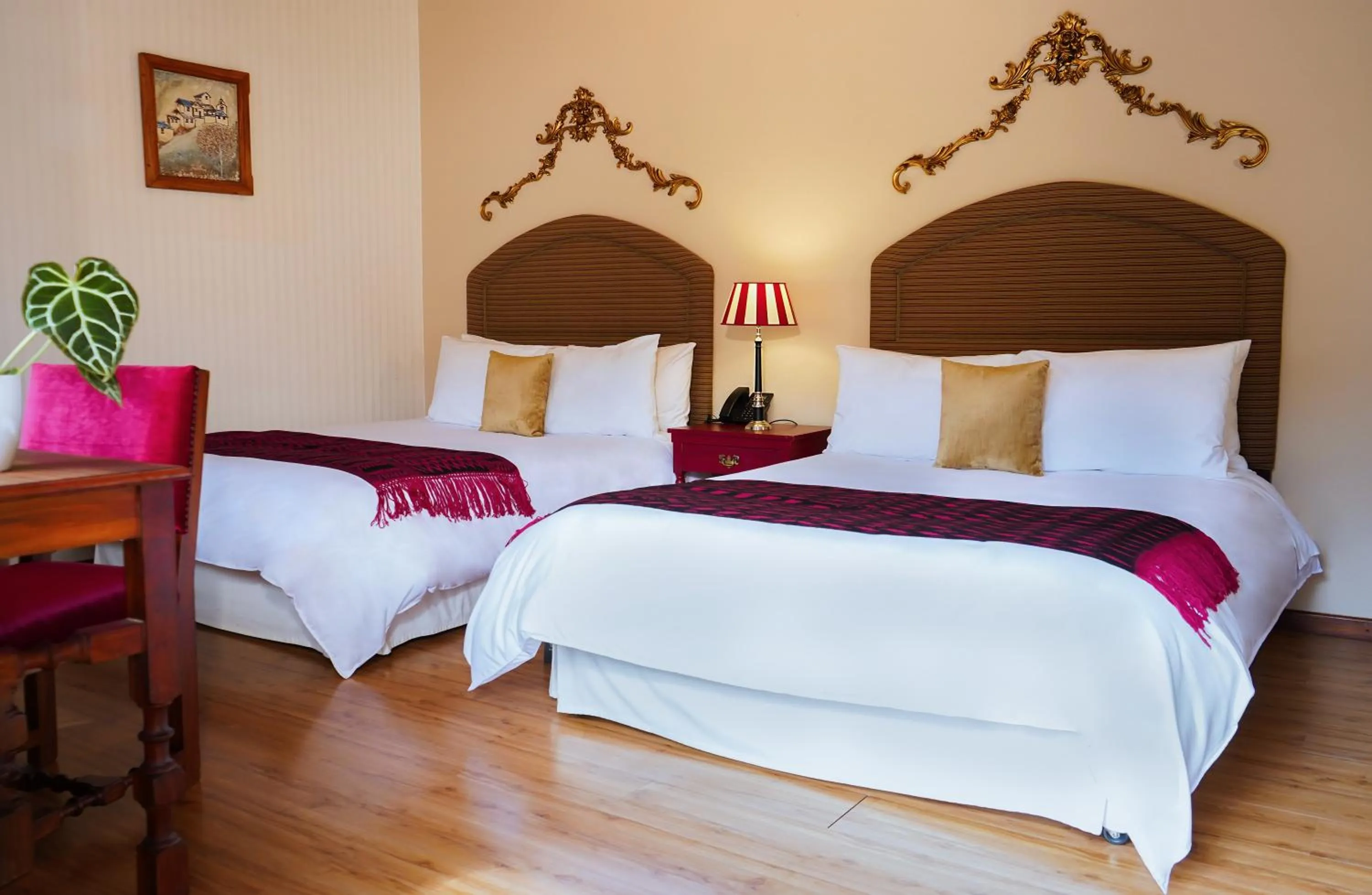 Photo of the whole room, Bed in Uzhupud Garden Hotel & Lodge