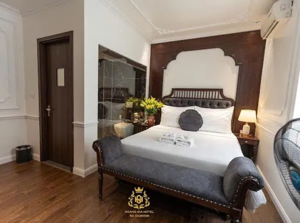 Bed in Hoàng Gia Xa La Boutique Hotel