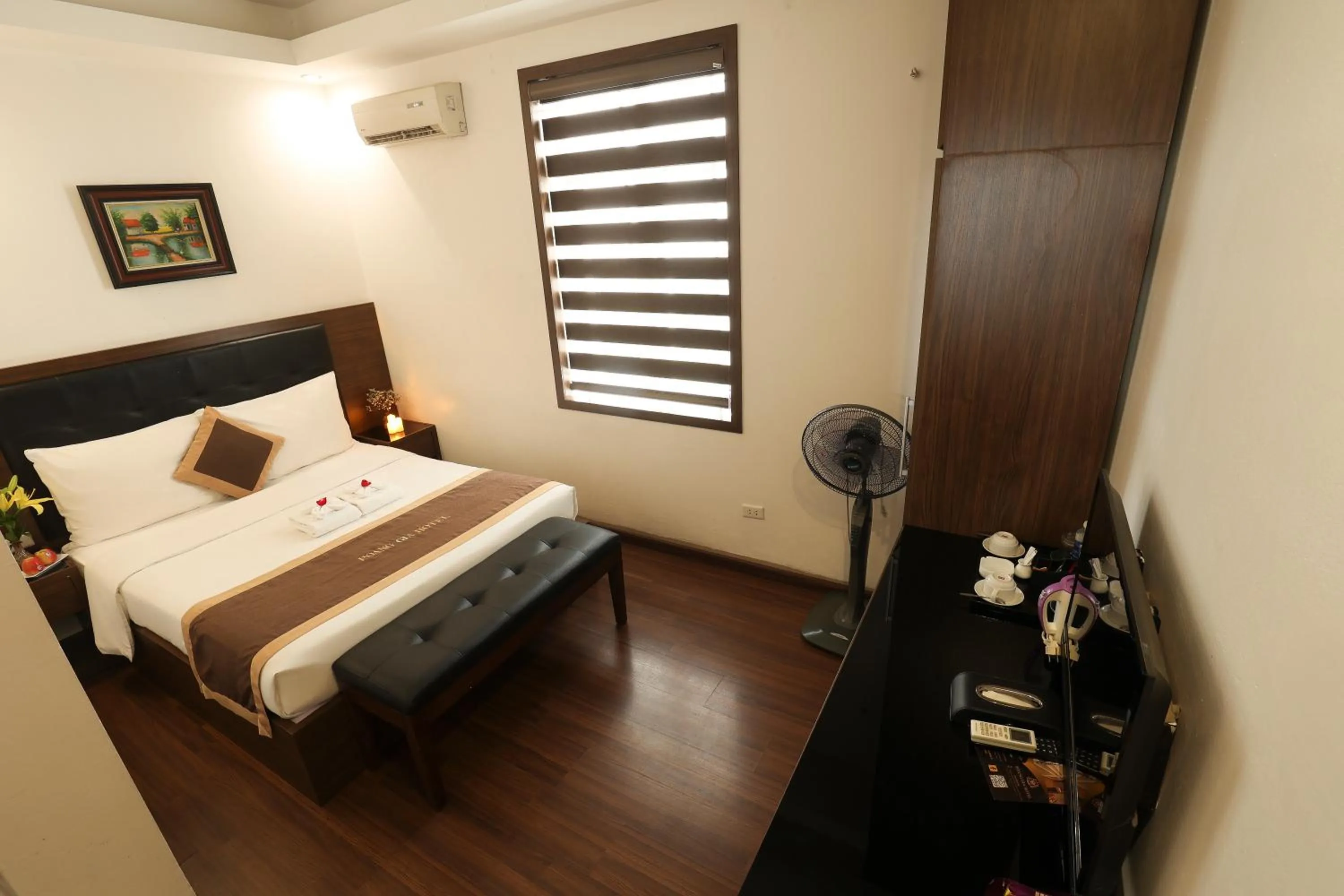 Bed in Hoàng Gia Xa La Boutique Hotel